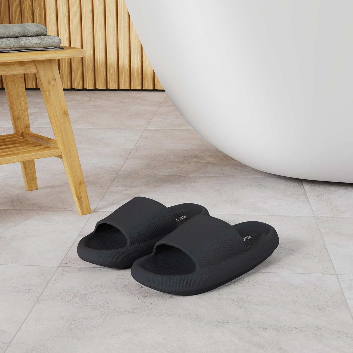 BRONAX Pillow Slippers for Women