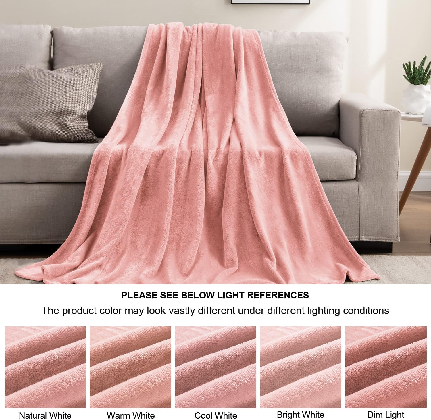 BEDELITE Fleece Blanket Twin Size
