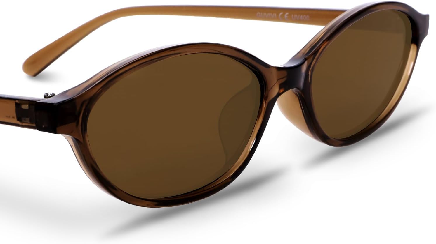 GUVIVI Retro Oval Sunglasses