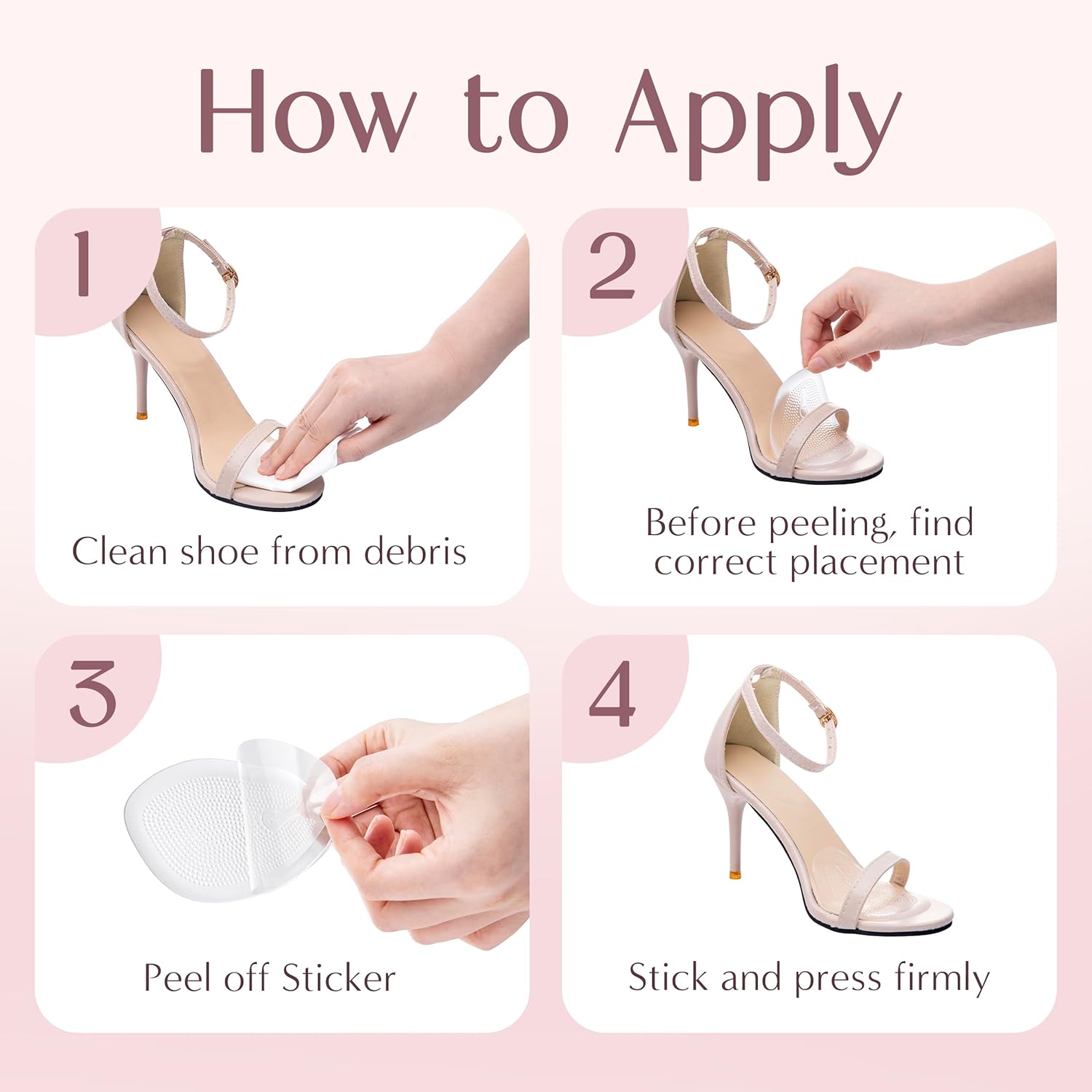 Metatarsal Pads for Women &