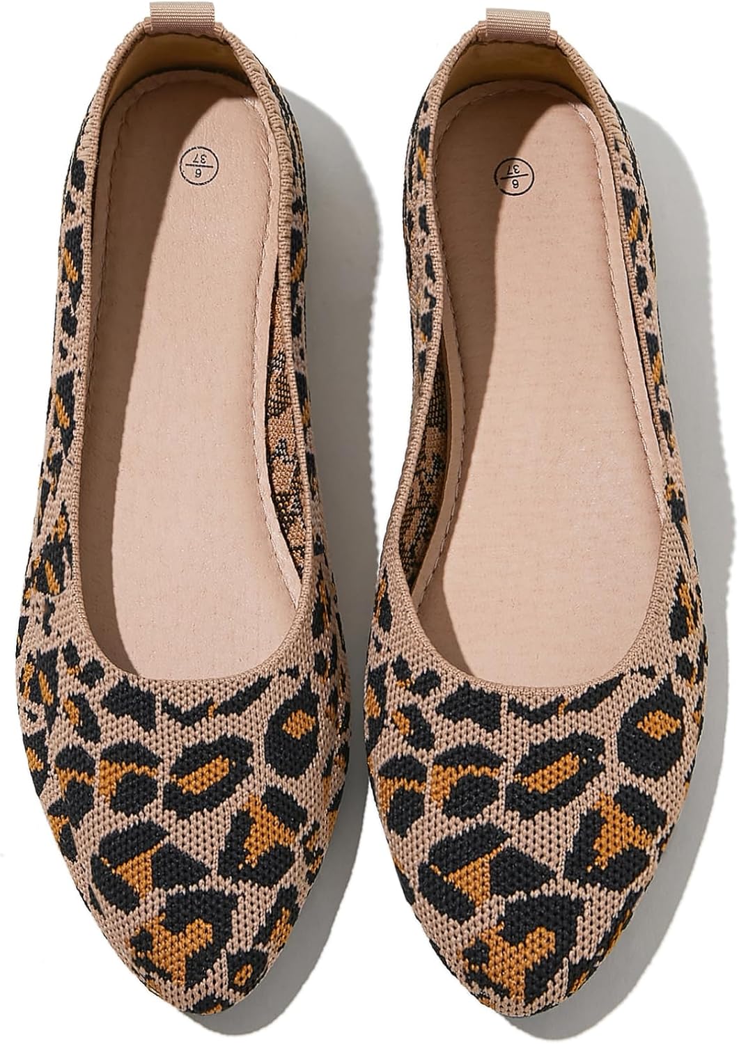 Shupua Women's Pointed Toe Ballet Flats