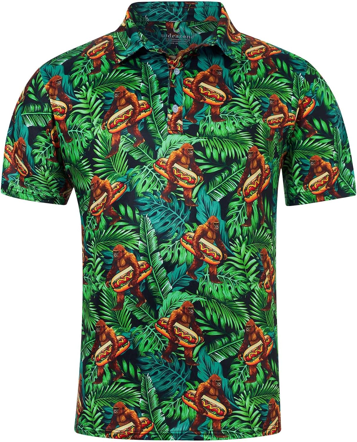 uideazone Golf Shirts for Men