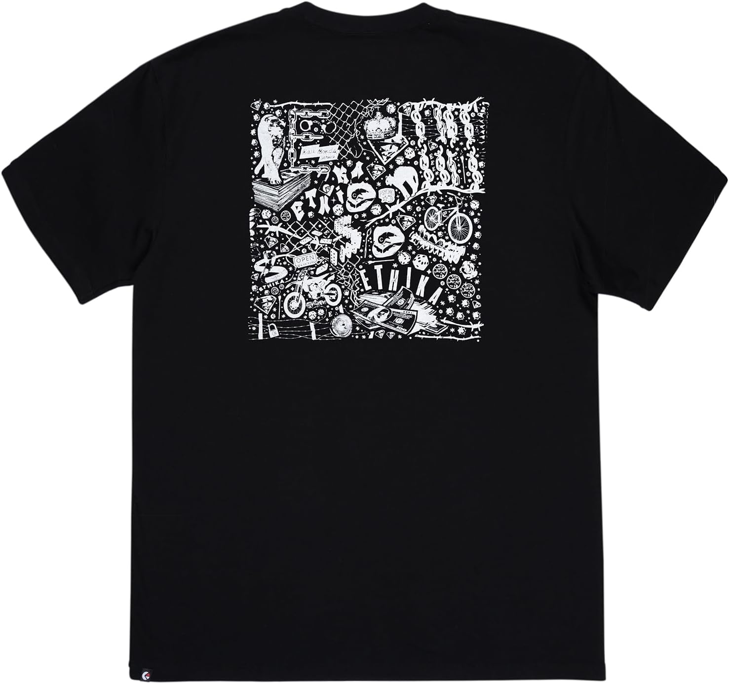 Ethika Men's Graphic Tee, Short