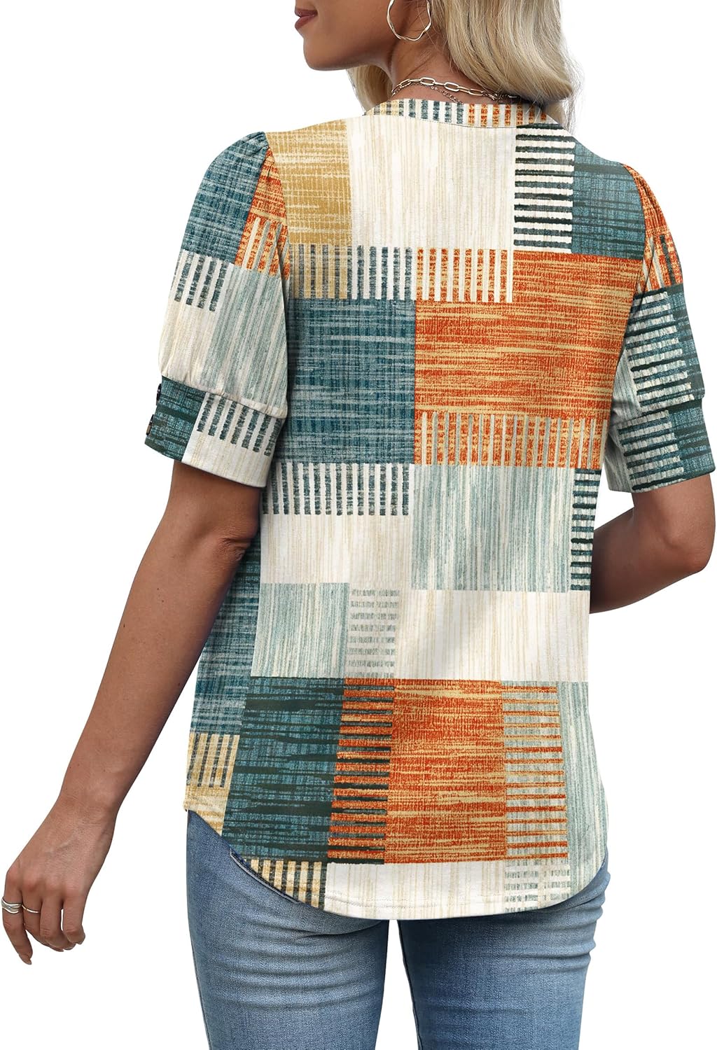OFEEFAN Womens Tops Short Sleeve
