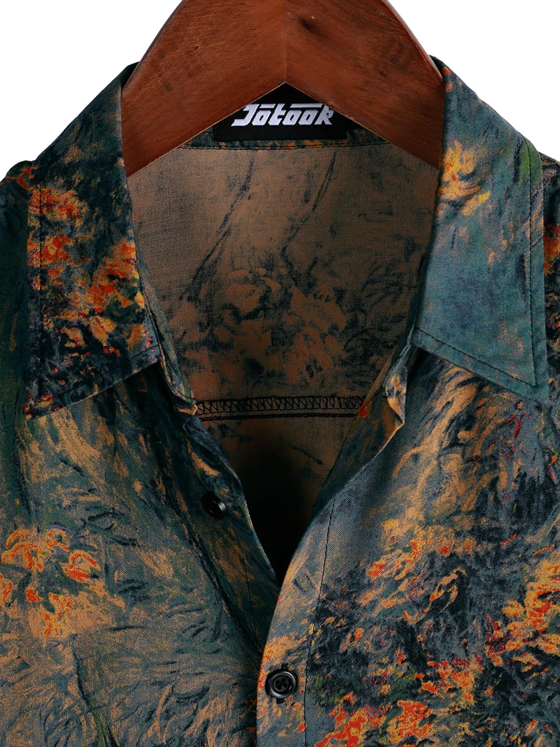 JOTOOK Mens Hawaiian Shirt Short