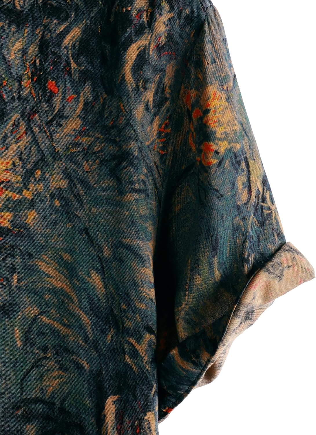 JOTOOK Mens Hawaiian Shirt Short
