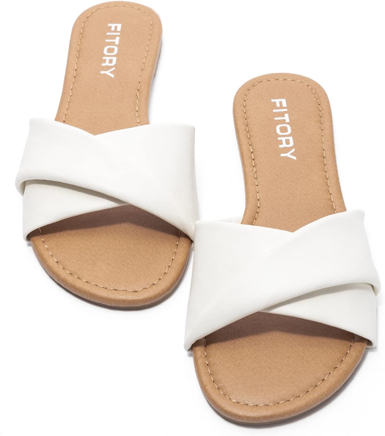 FITORY Women's Flat Sandals Fashion