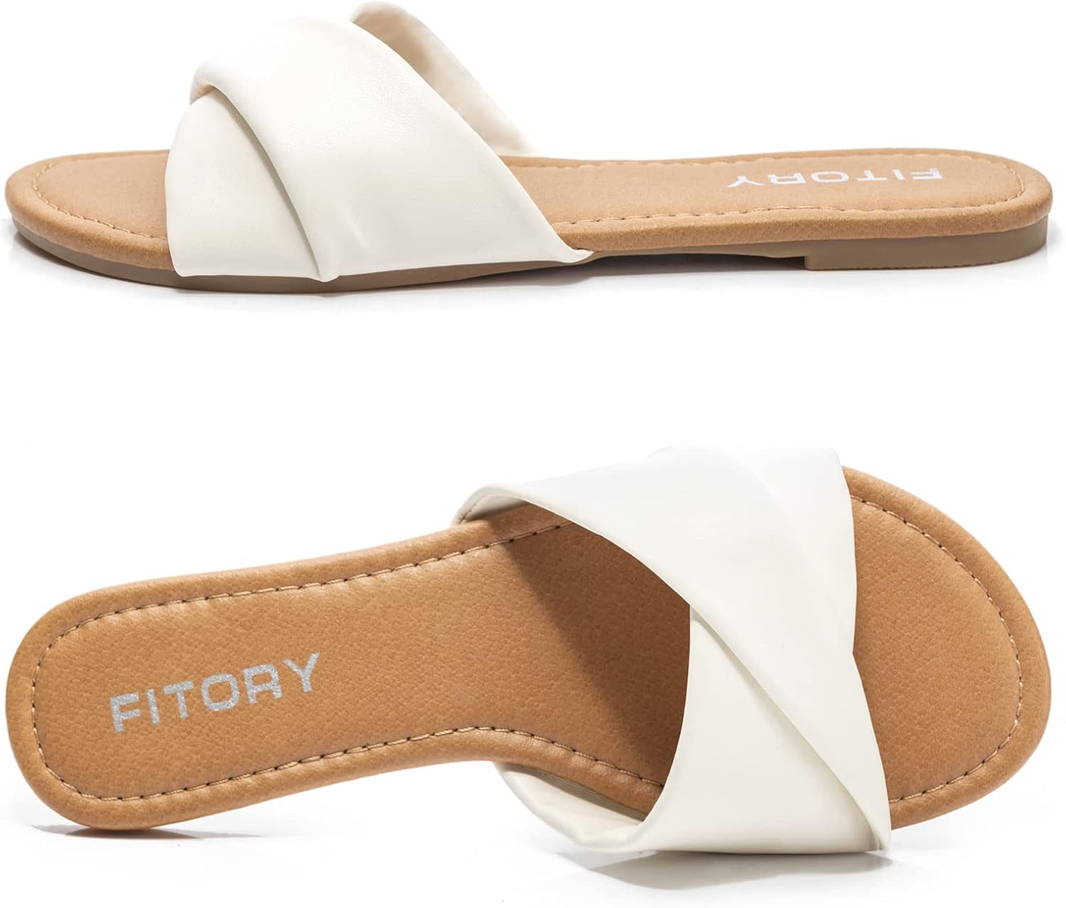 FITORY Women's Flat Sandals Fashion