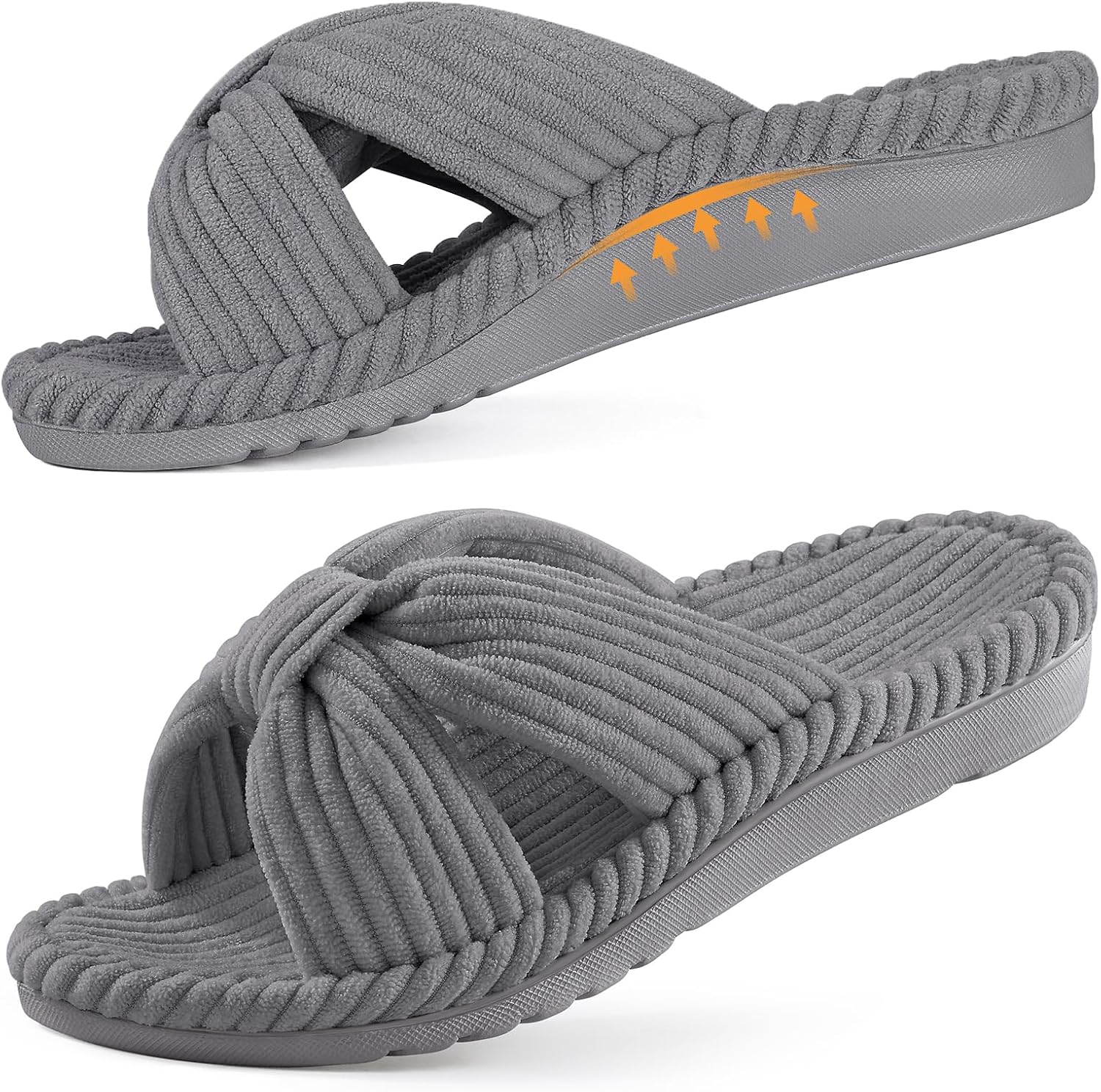Litfun Orthopedic Arch Support Slippers