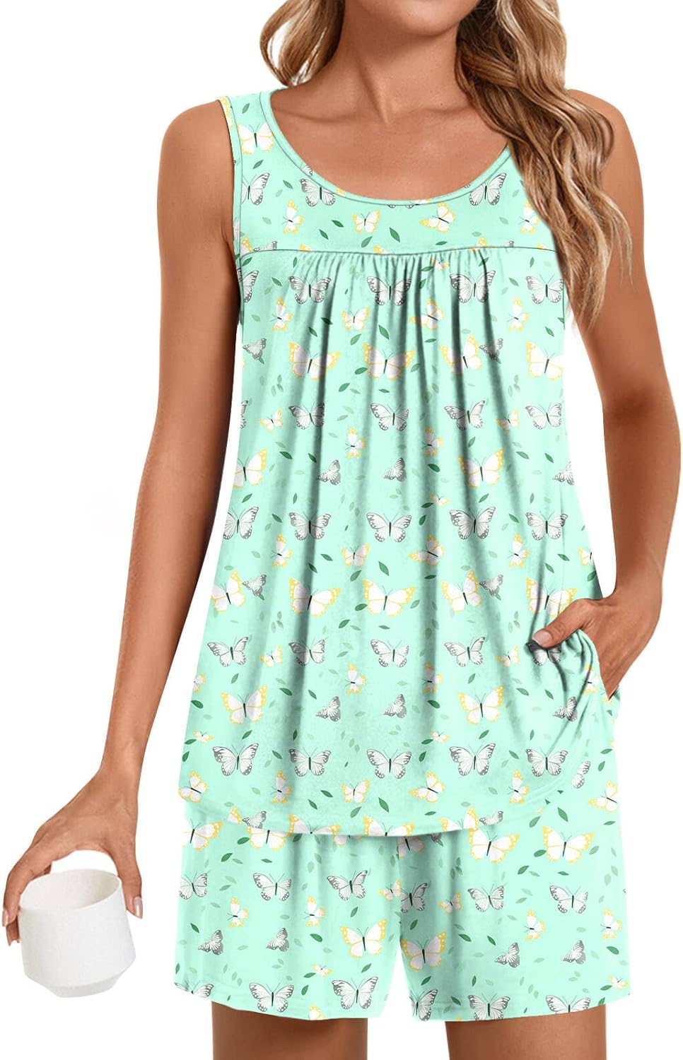 POPYOUNG Pajama Set for Women