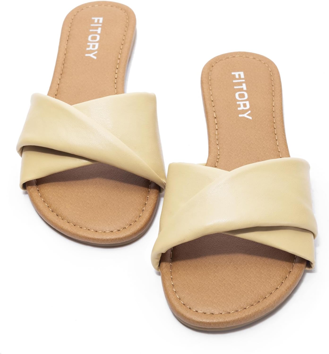 FITORY Women's Flat Sandals Fashion