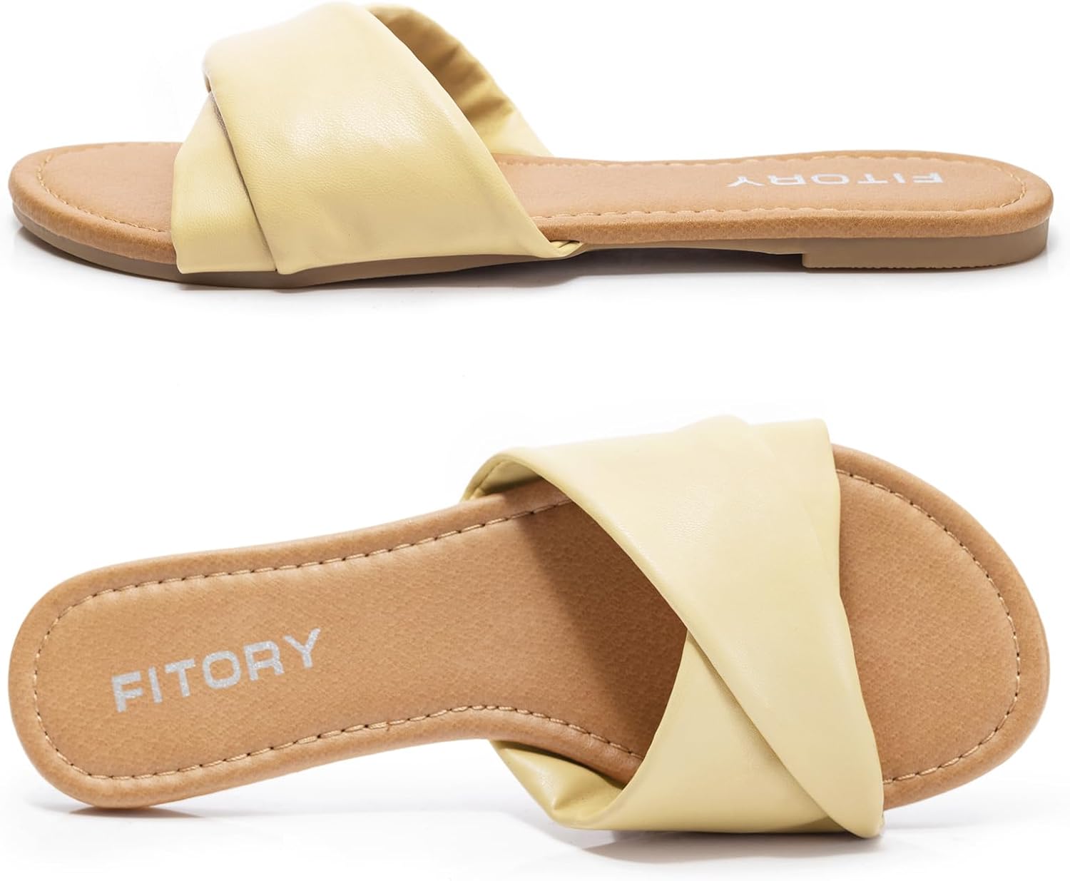 FITORY Women's Flat Sandals Fashion