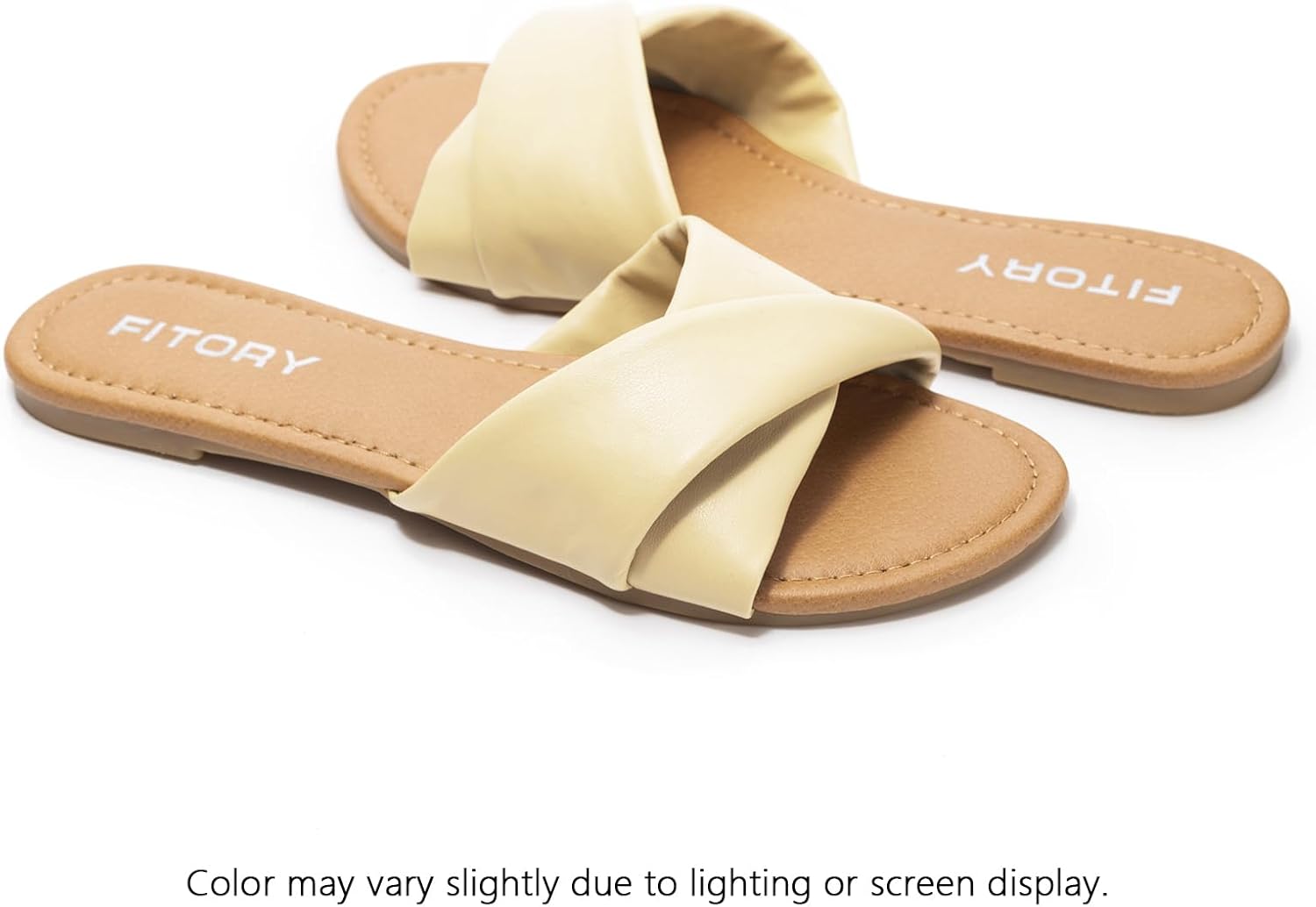 FITORY Women's Flat Sandals Fashion