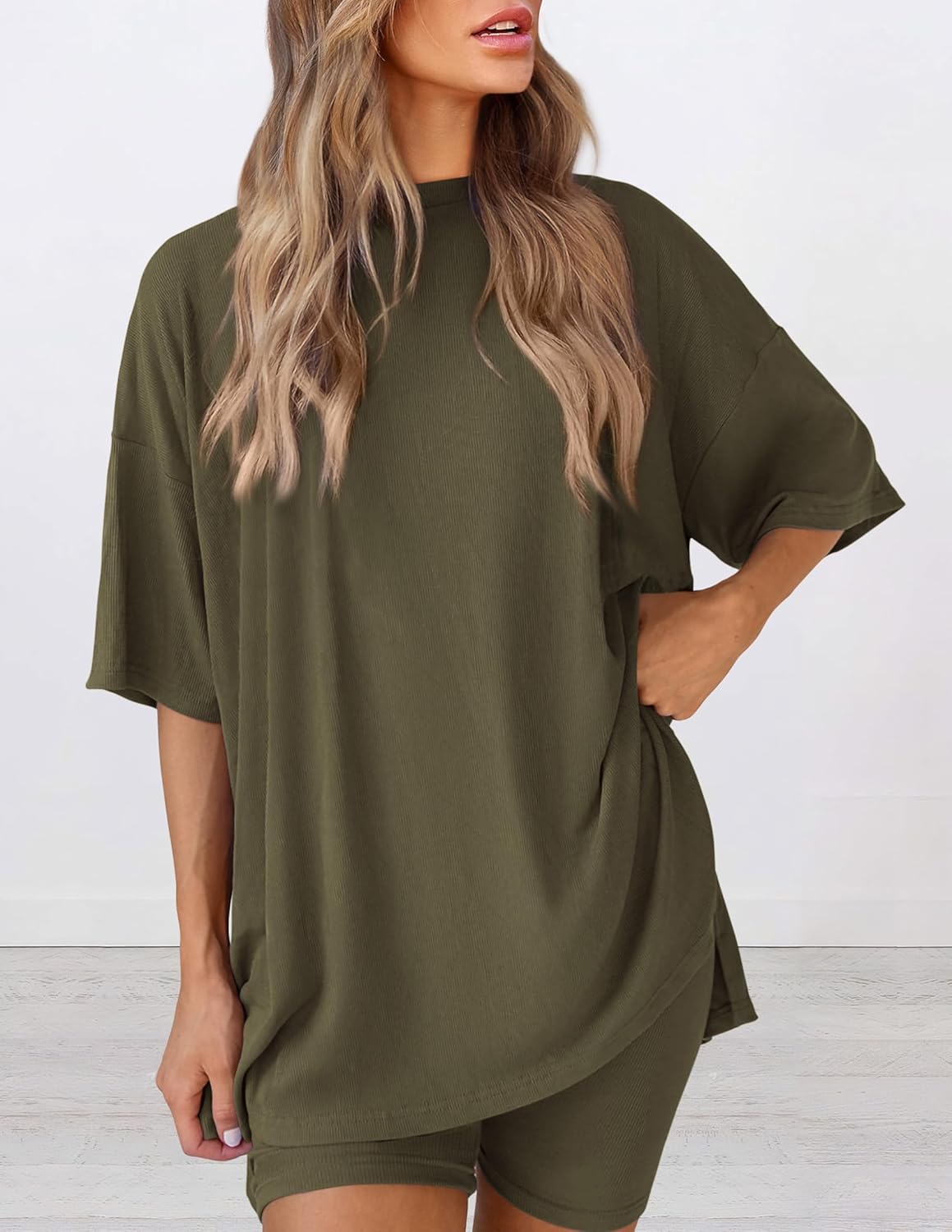 PRETTYGARDEN Women 2 Piece Lounge