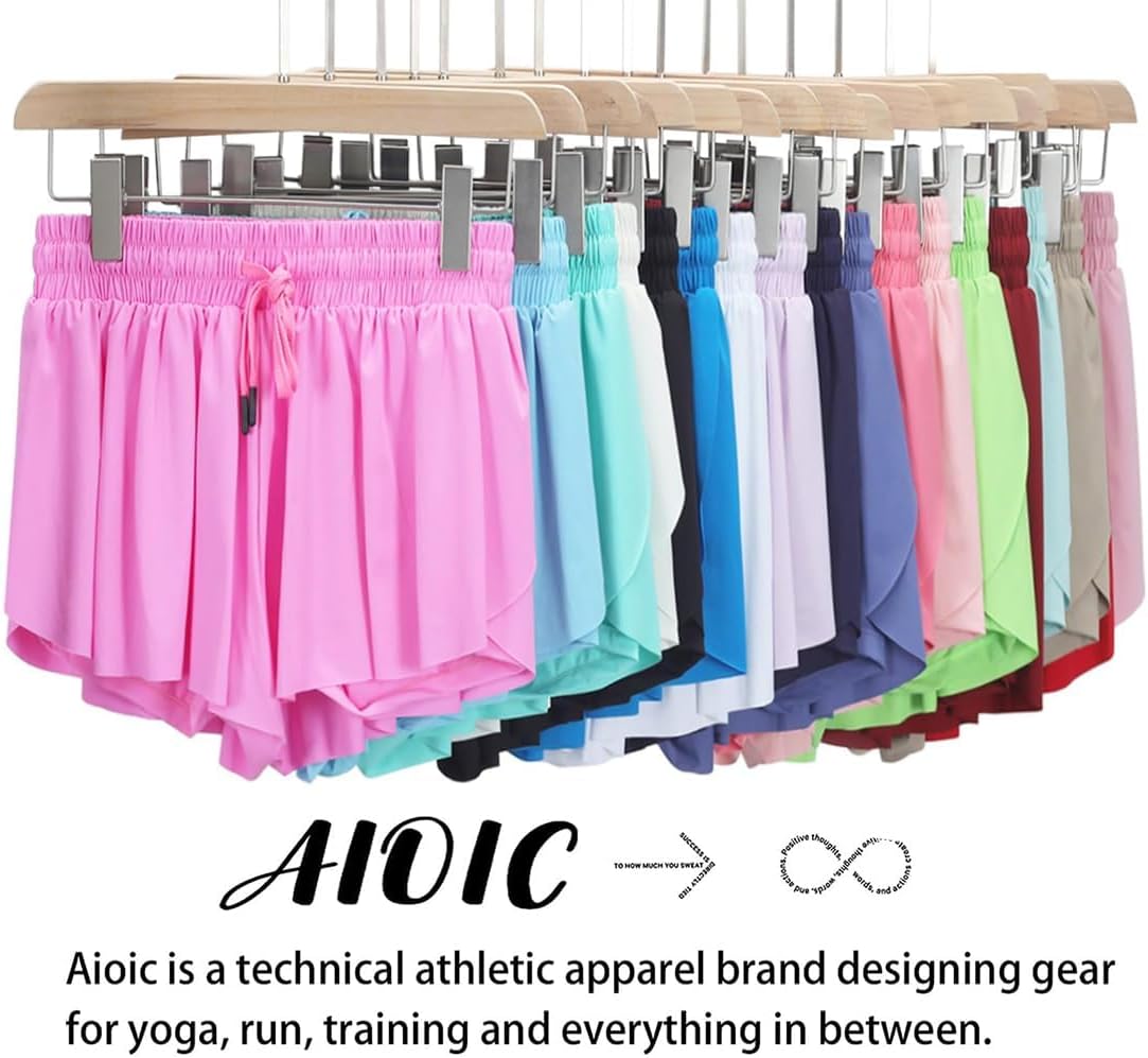 Girls Butterfly Shorts Kids Flowy