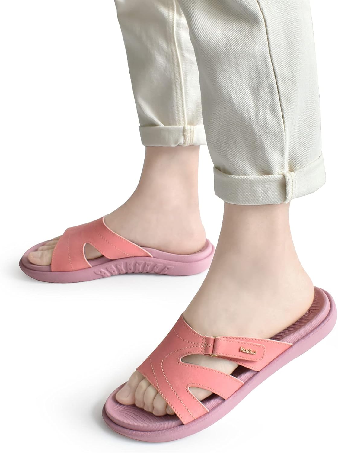 KuaiLu Womens Fashion Orthotic Slides