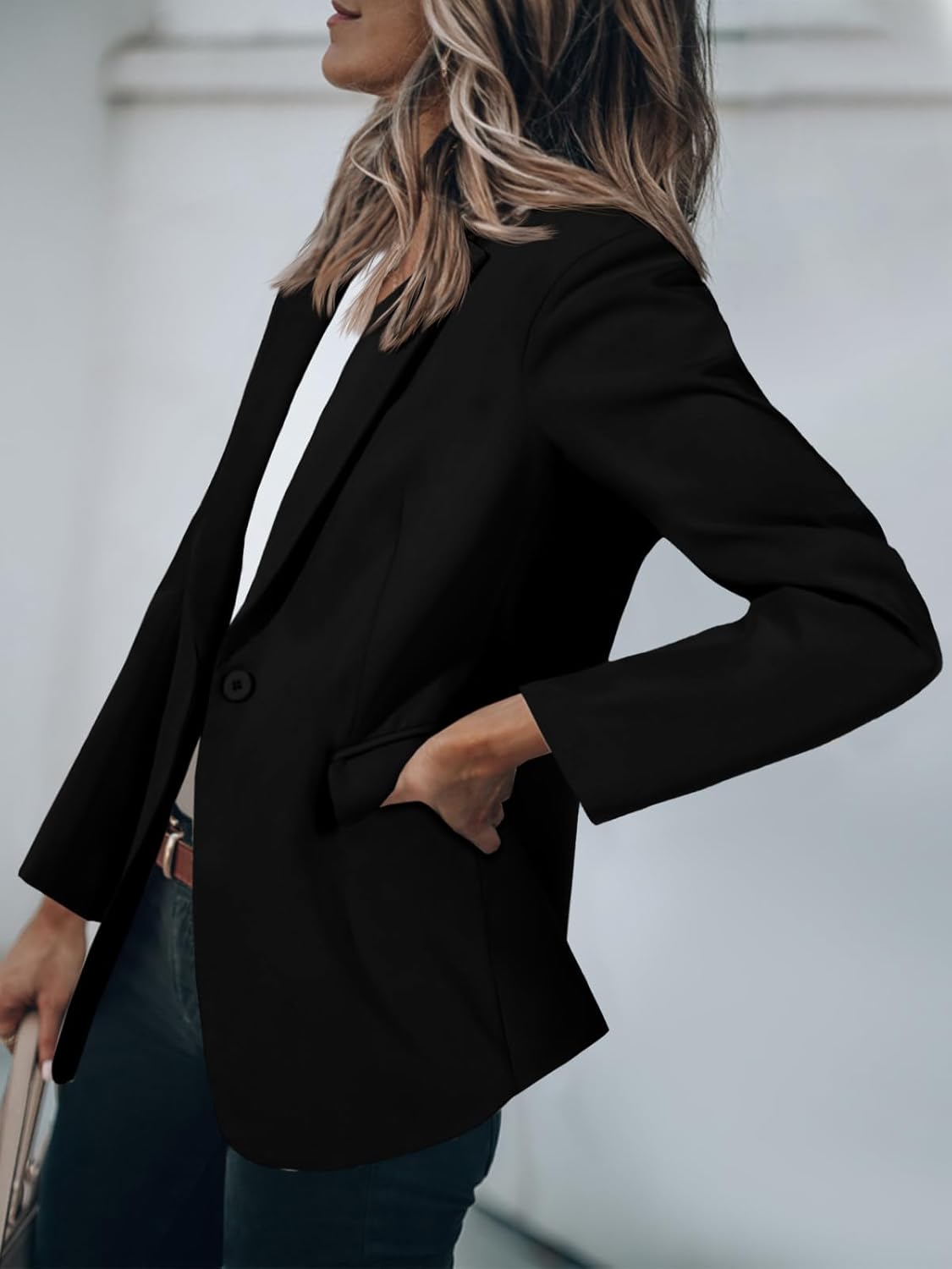 Cicy Bell Womens Casual Blazers