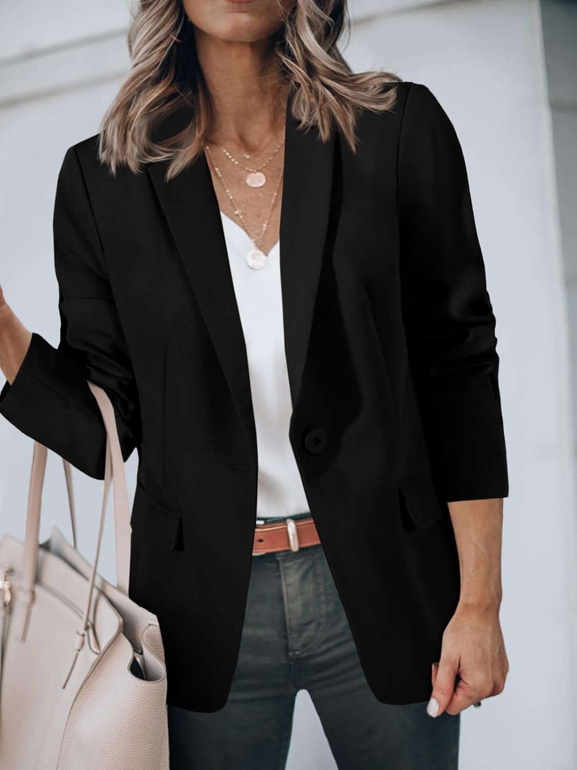 Cicy Bell Womens Casual Blazers