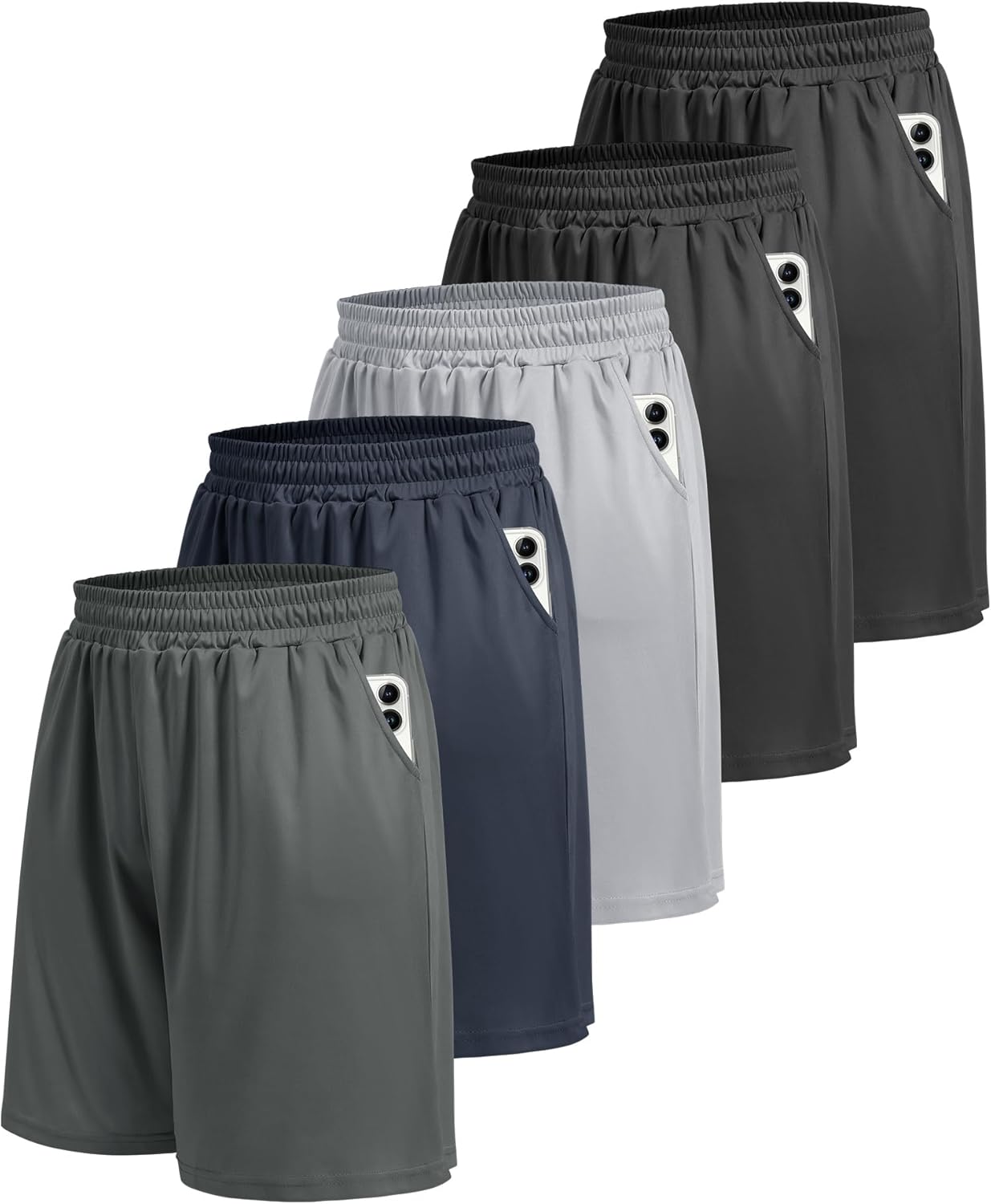BOOJO 5 Pack Athletic Gym