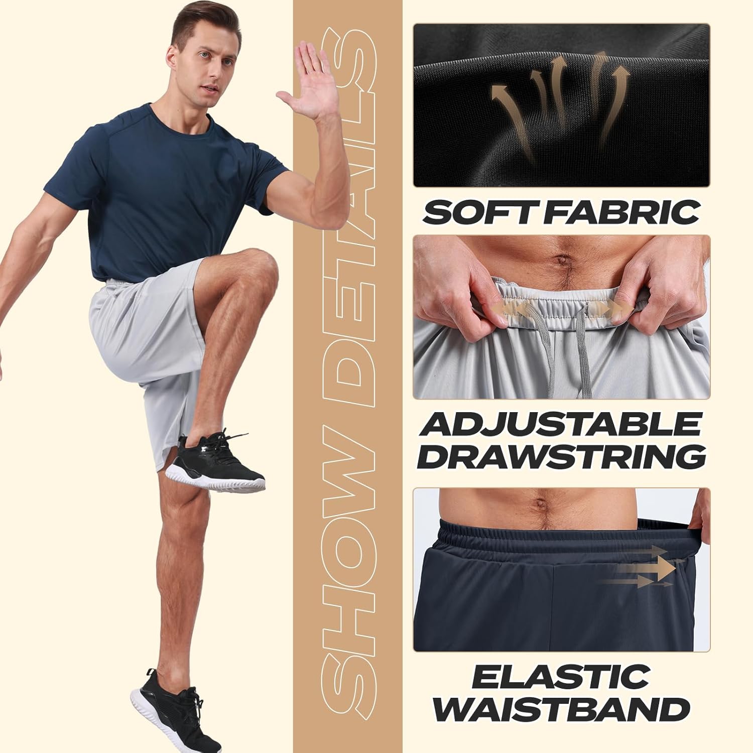 BOOJO 5 Pack Athletic Gym
