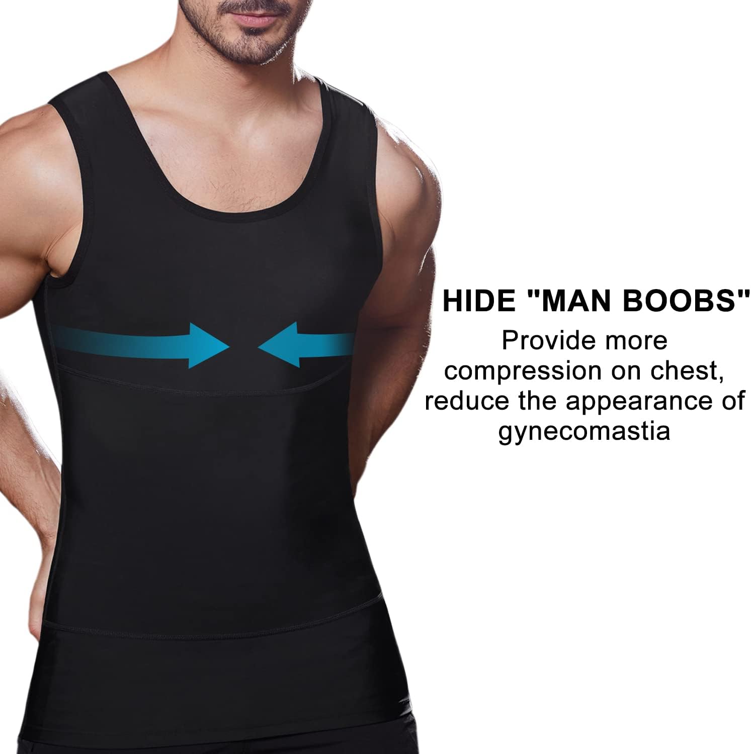 Mens Slimming Compression Shirt, Body