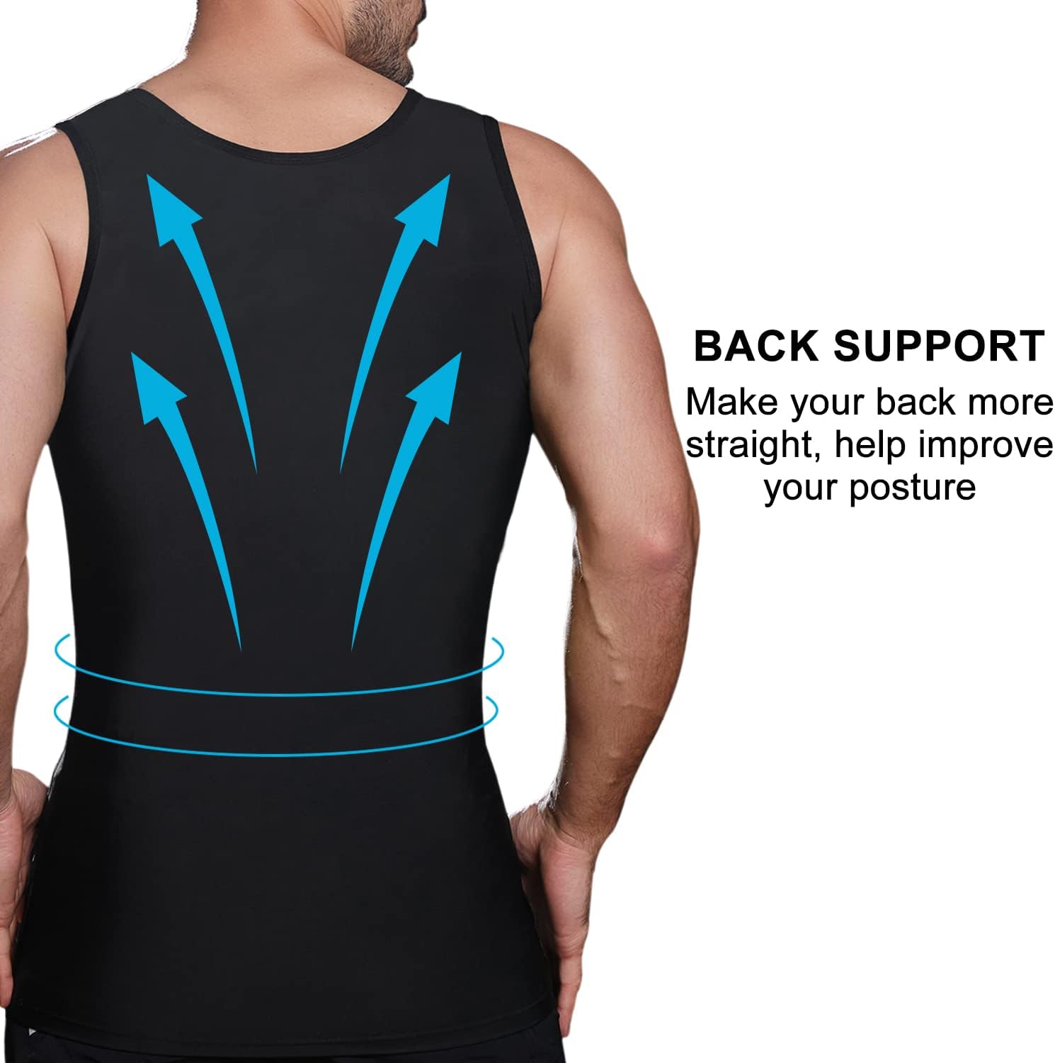Mens Slimming Compression Shirt, Body