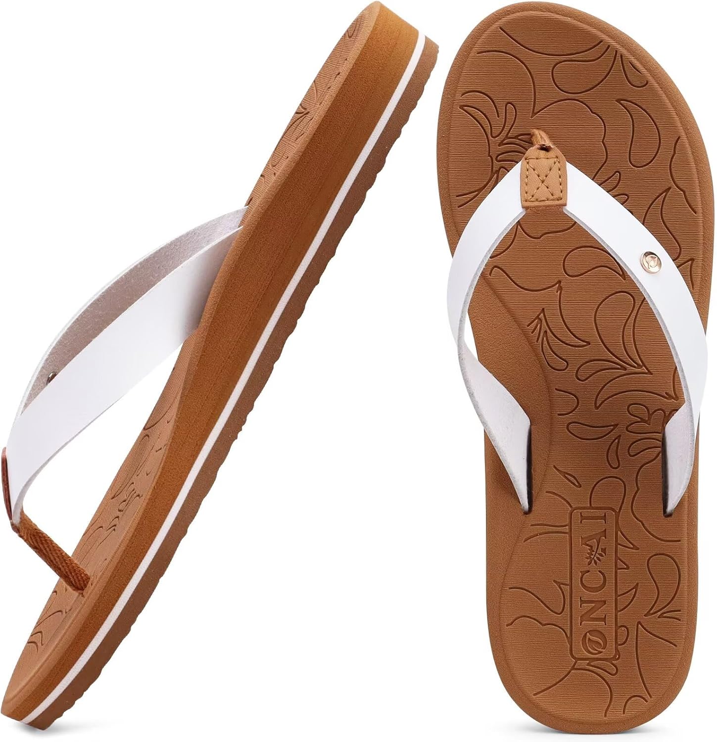 ONCAI Women's Flip Flops Comfortable