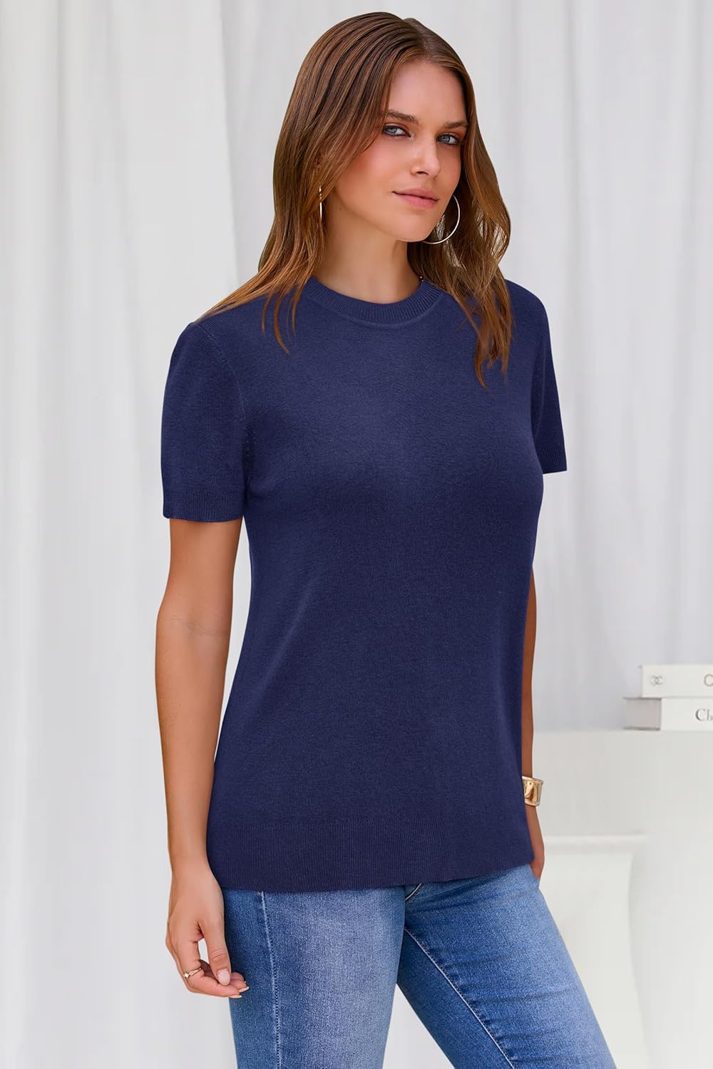 Arach&Cloz Women's Lightweight Wool Blend