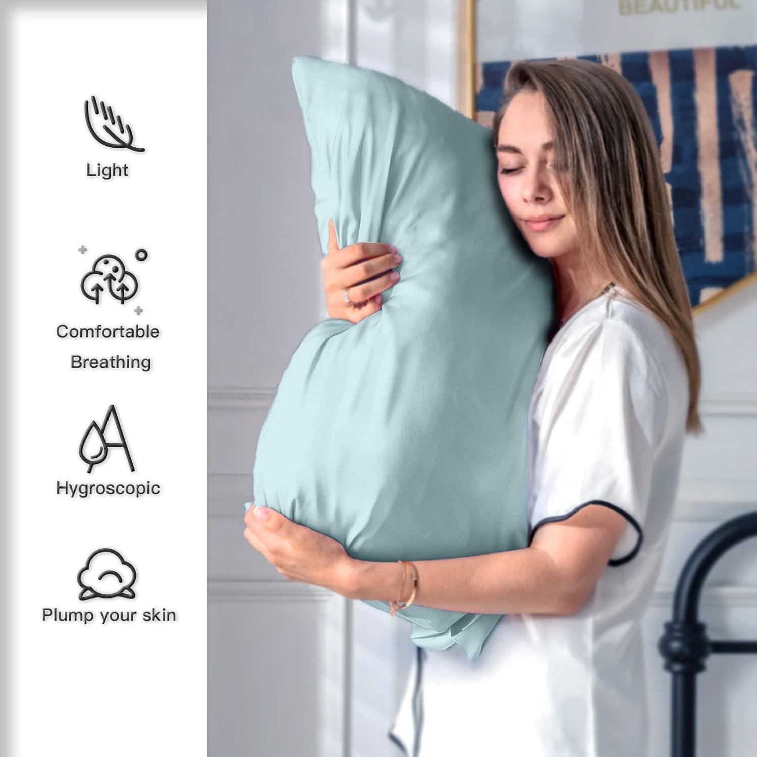Mulberry Silk Pillowcase for Hair