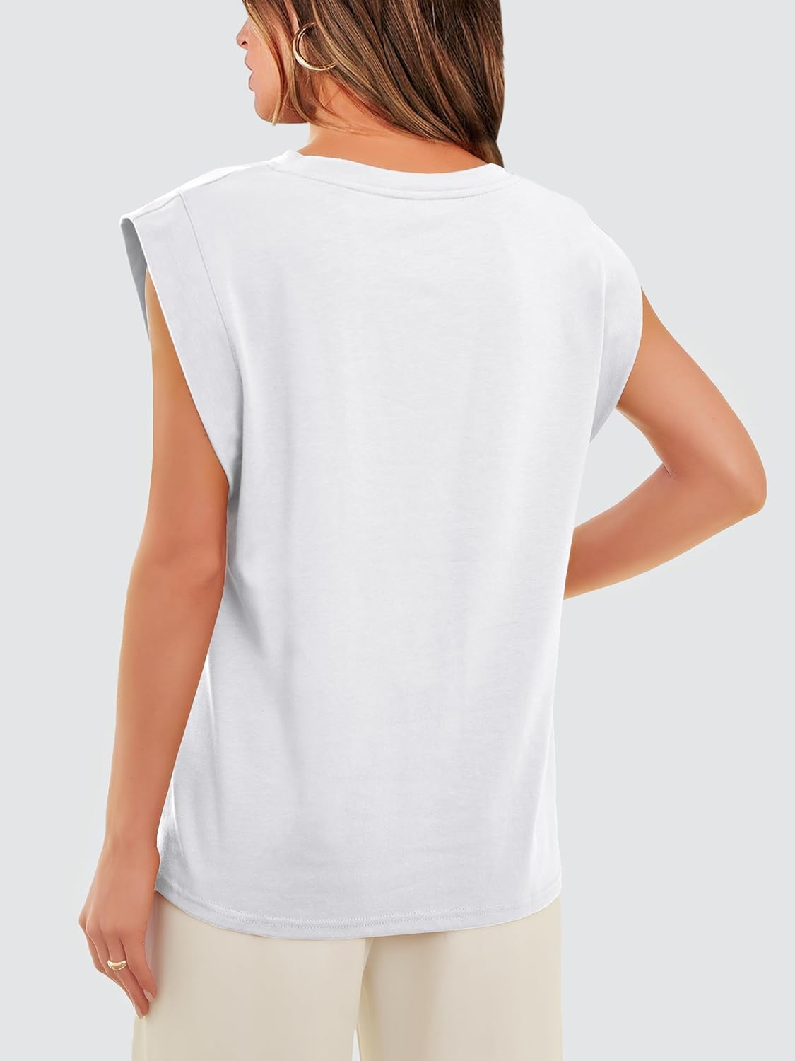 WIHOLL Cap Sleeve Tops