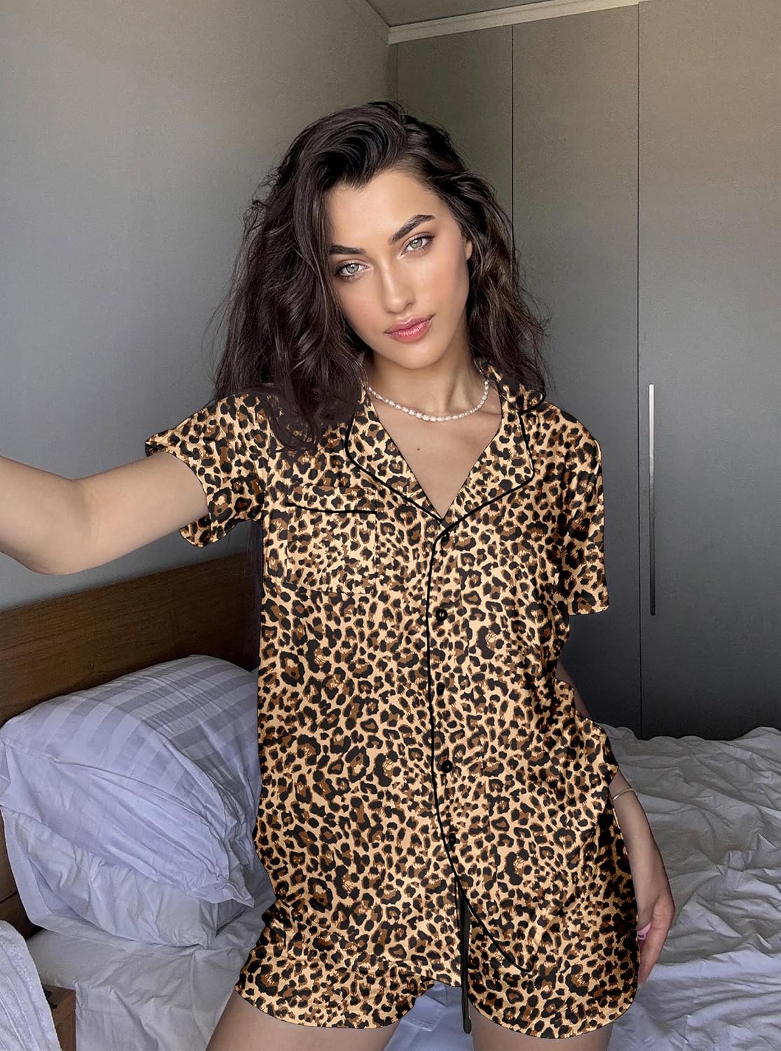 Ekouaer Pajamas Set for Women