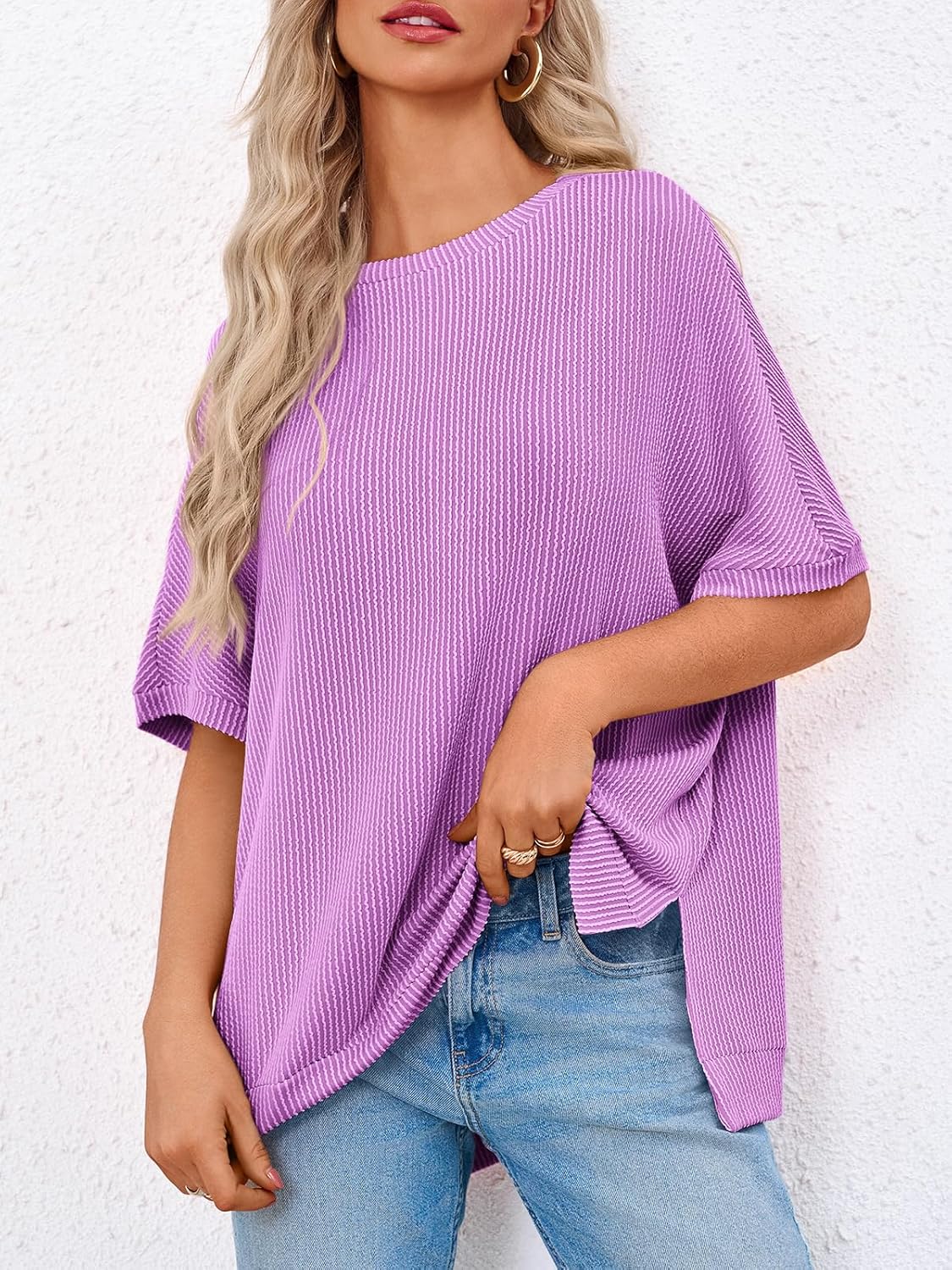 Tankaneo Womens Oversized T Shirts