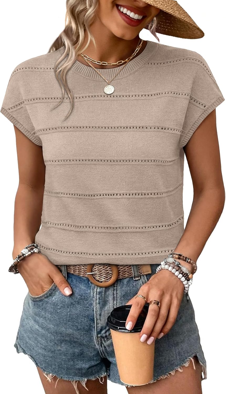 WIHOLL Womens Lightweight Sweater Spring