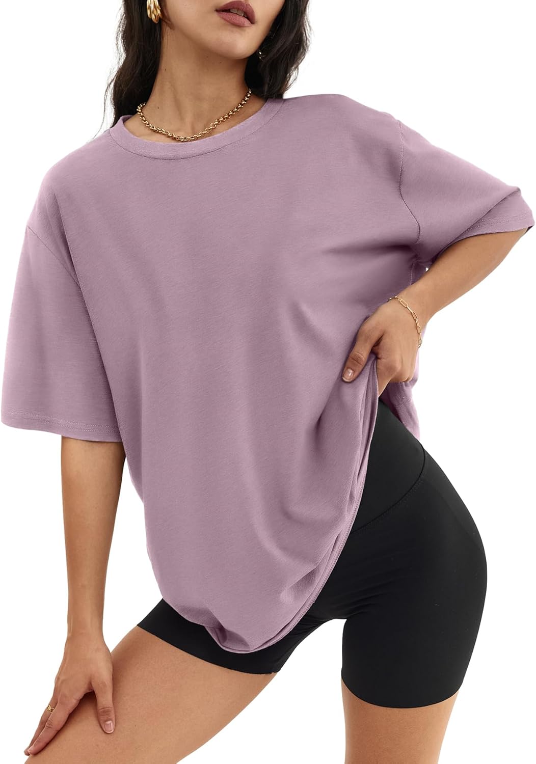 ATHMILE Womens Oversized T Shirts