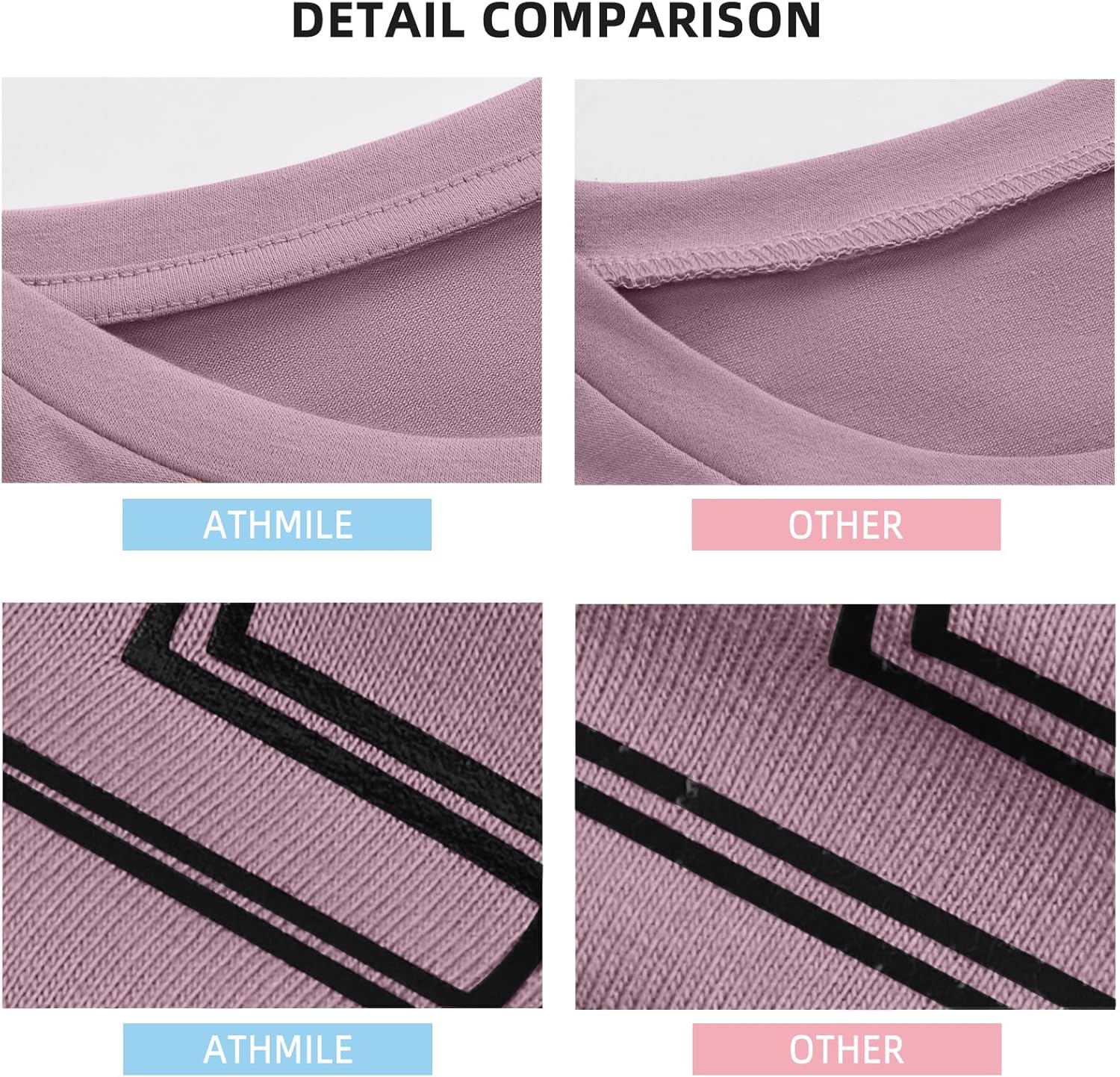 ATHMILE Womens Oversized T Shirts