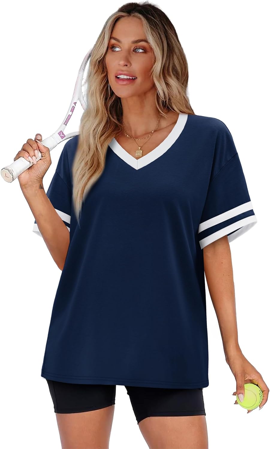 WIHOLL Womens T Shirts Loose