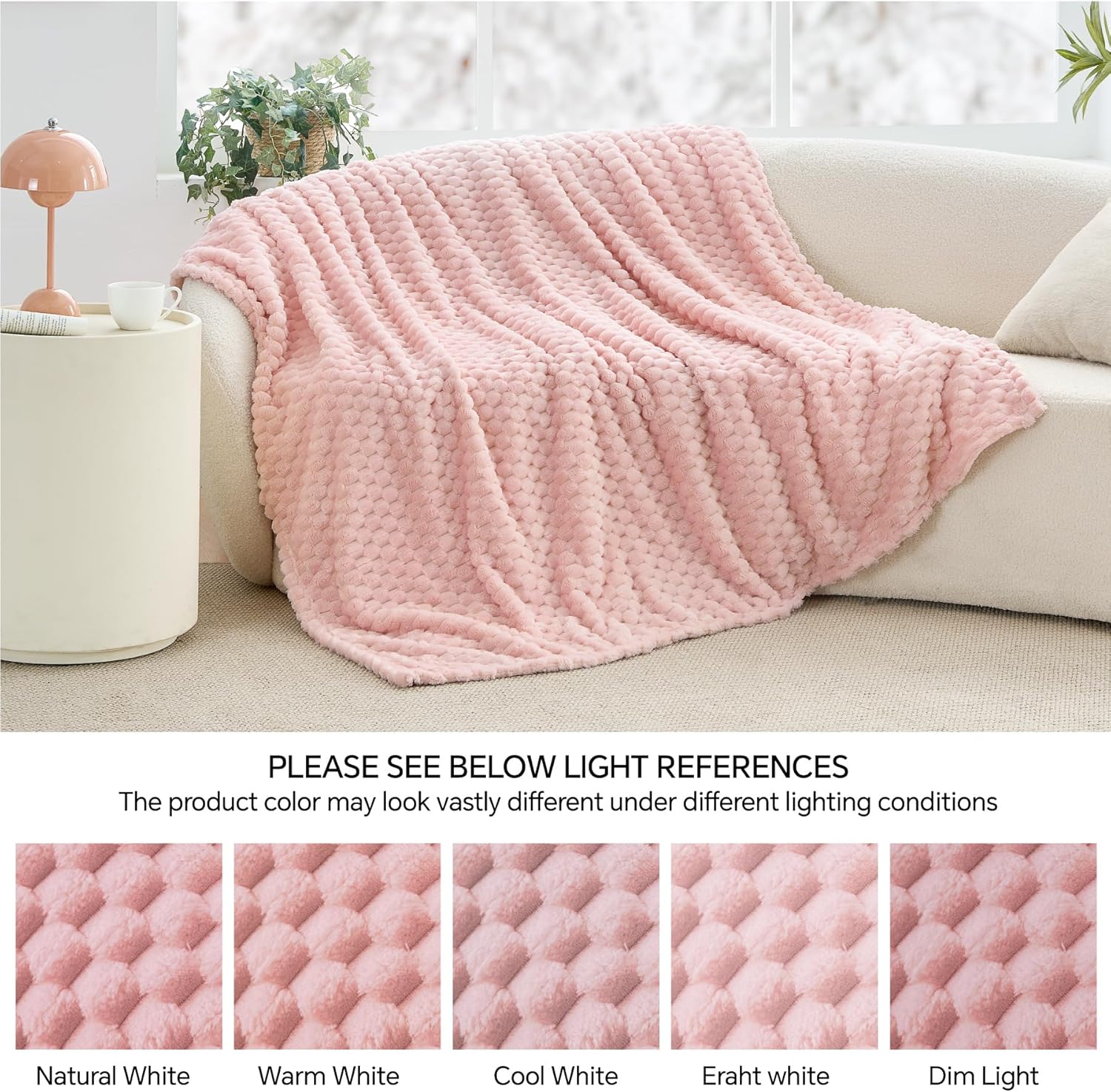 BEDELITE Fleece Decorative Blanket