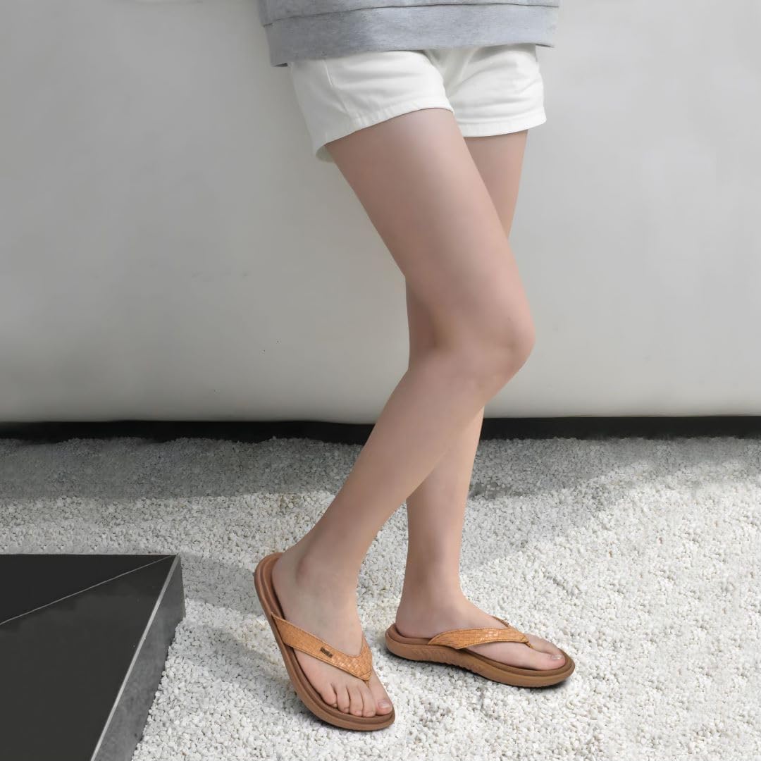 KuaiLu Womens Flip Flops Arch