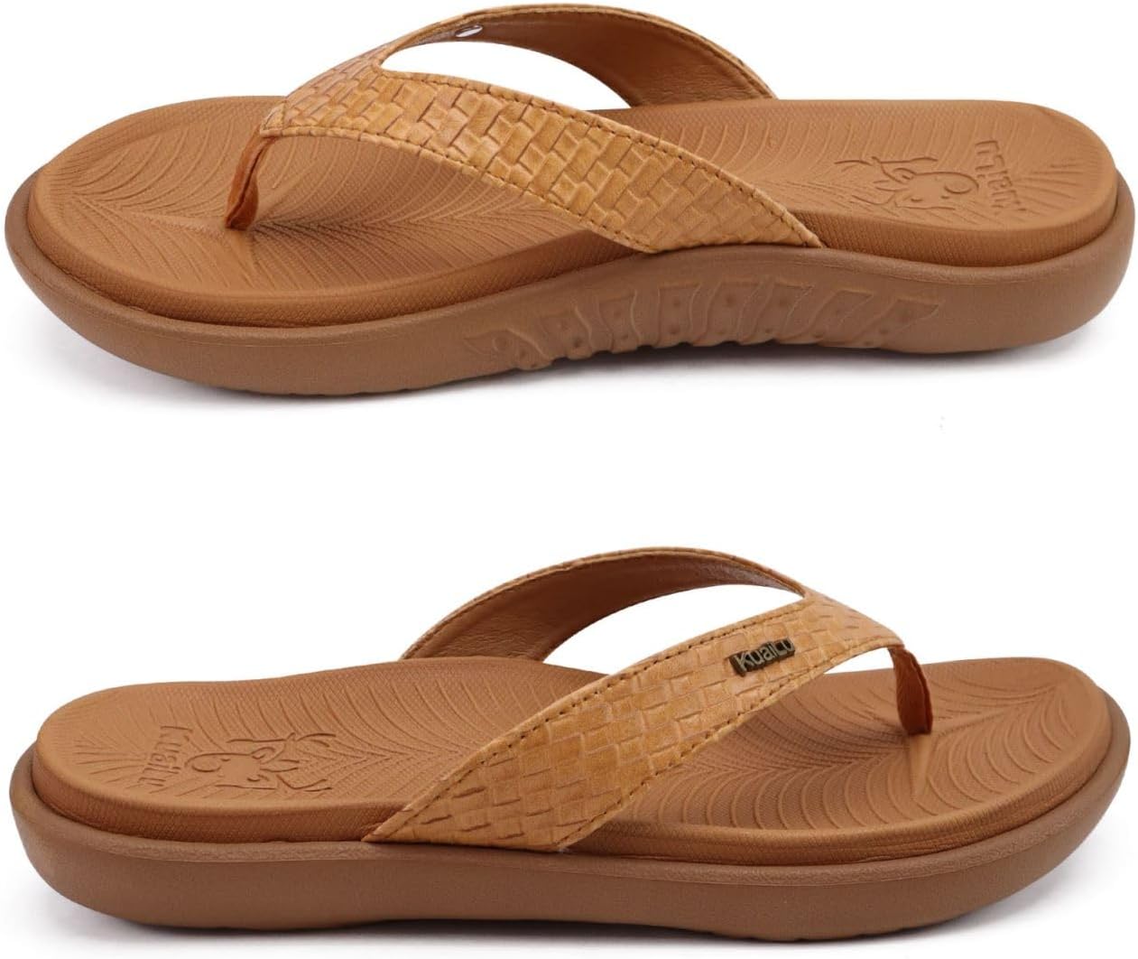 KuaiLu Womens Flip Flops Arch