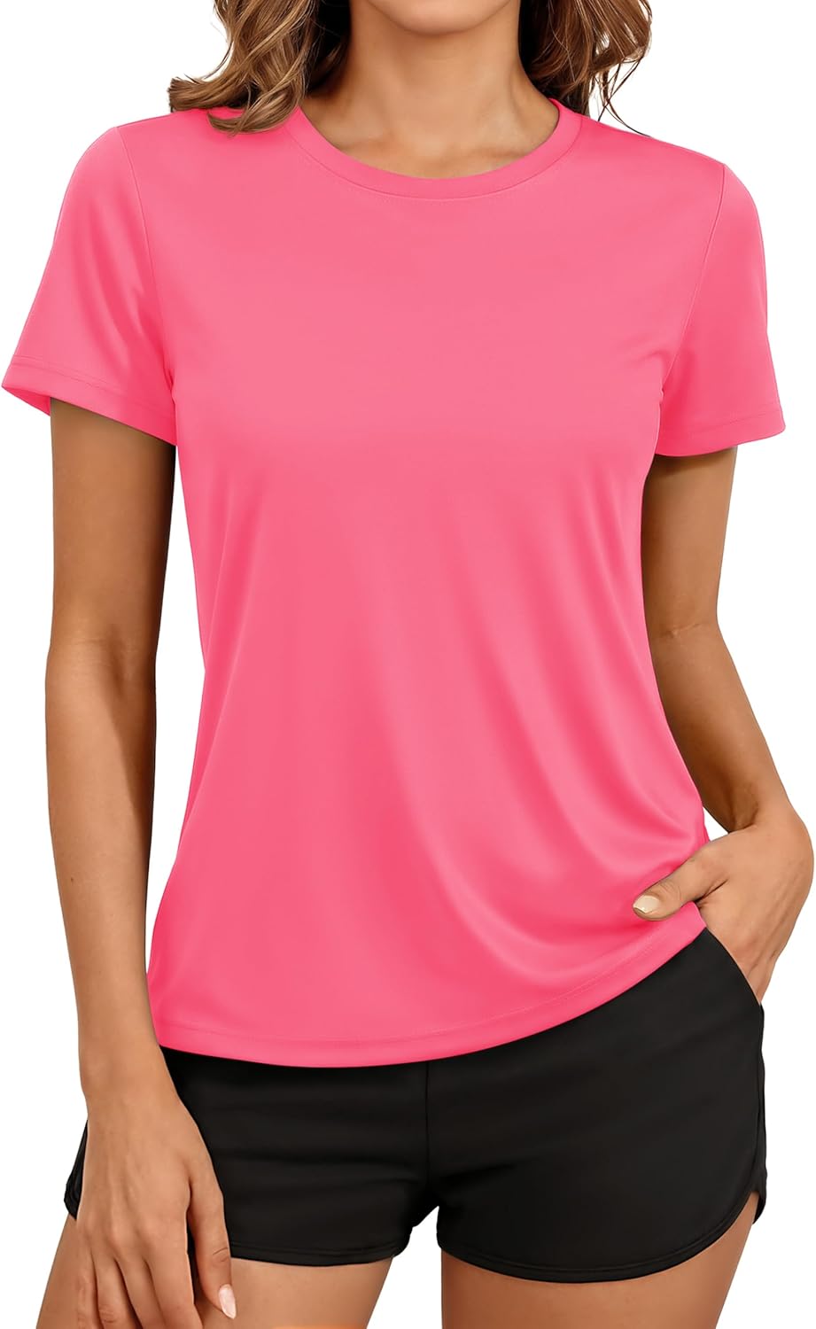 TACVASEN Women's Short Sleeve Workout