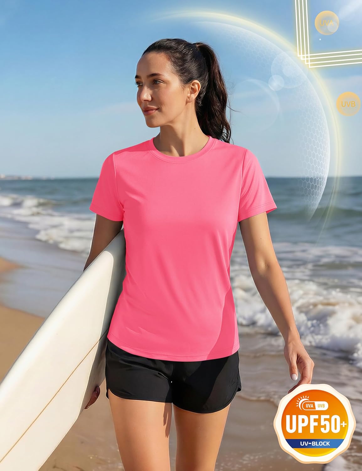 TACVASEN Women's Short Sleeve Workout