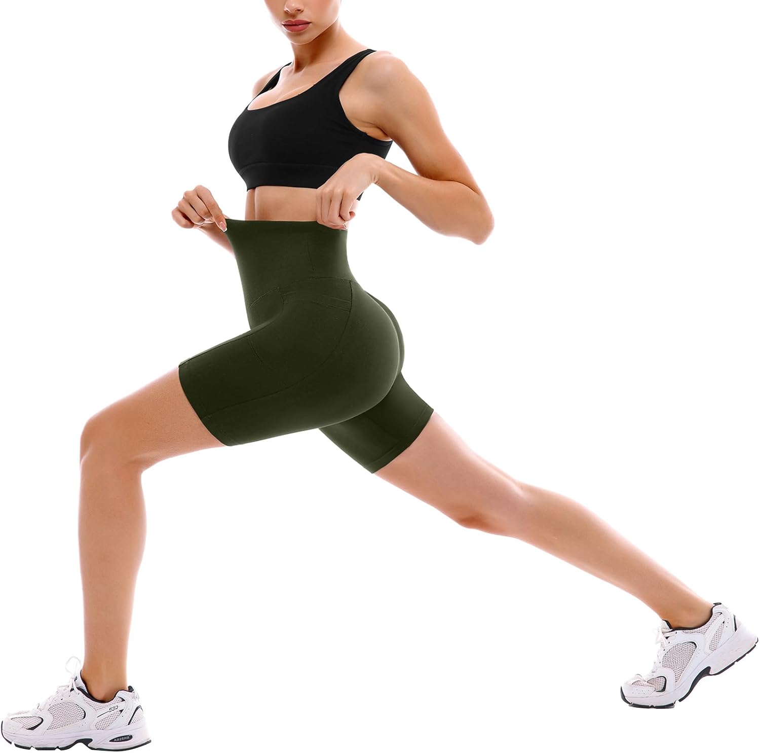 SINOPHANT High Waisted Women Biker