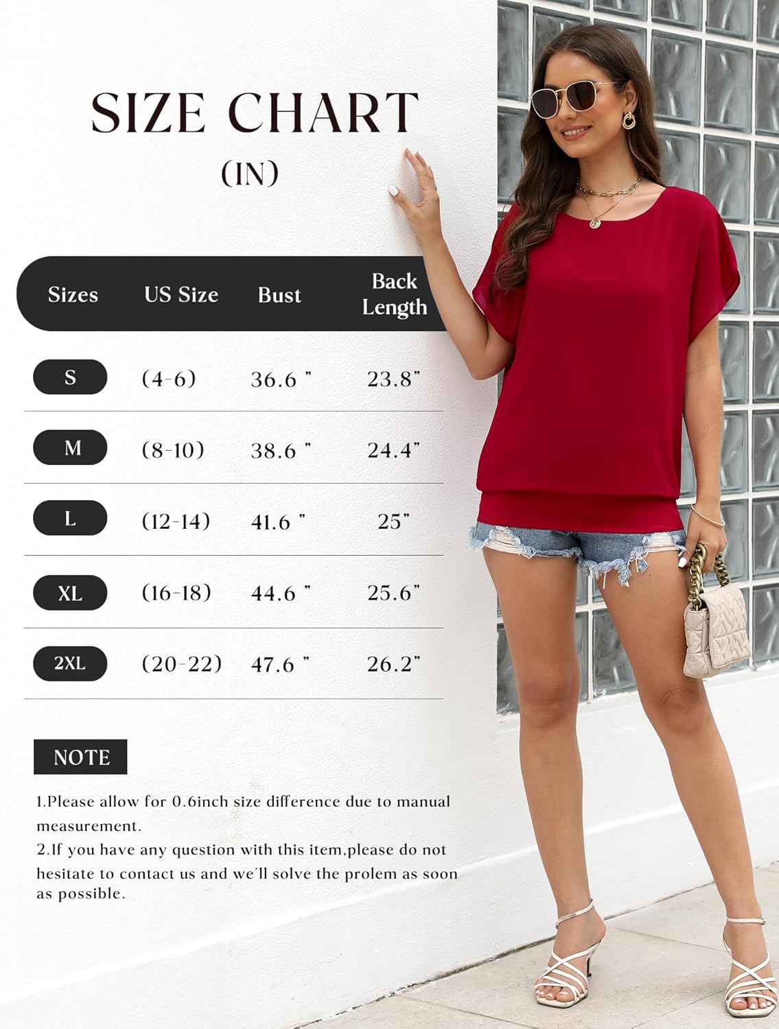 Neineiwu Women's Summer Loose Casual