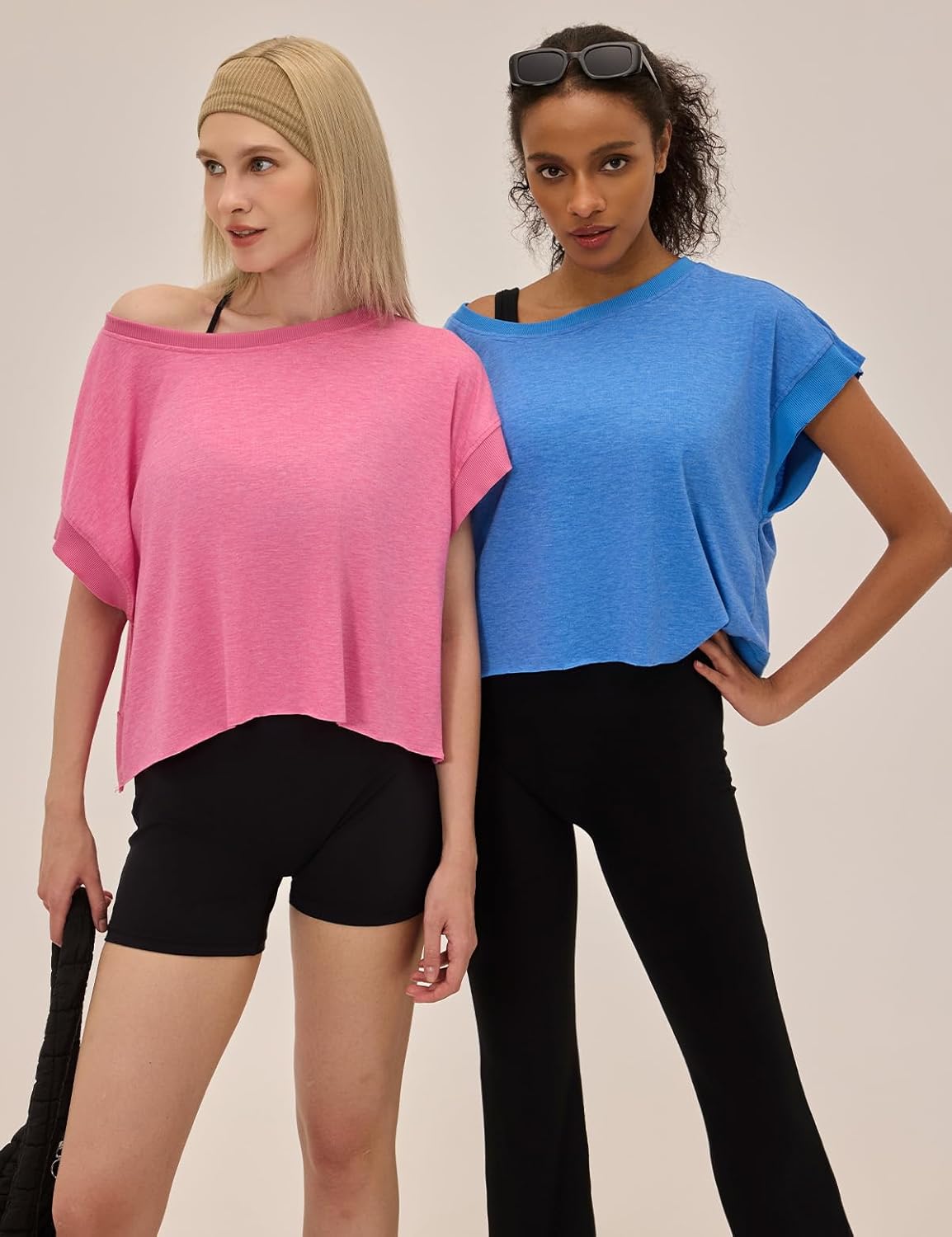 UNIANKIYA Open Back Workout Tops