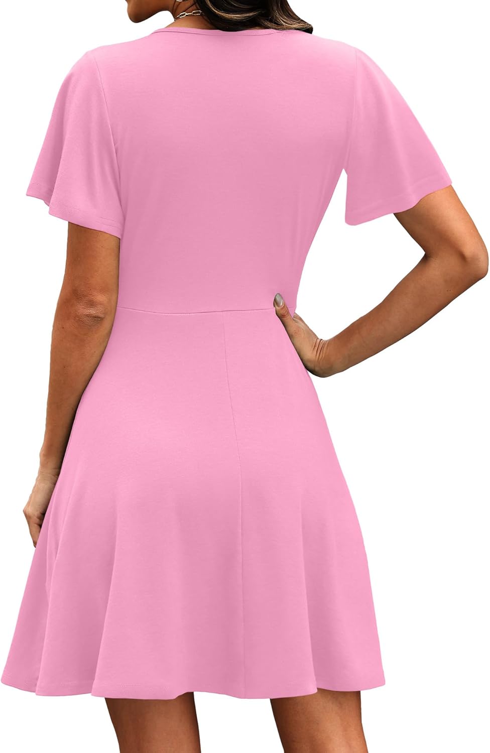 RUMIA Womens Casual Dresses Wrap