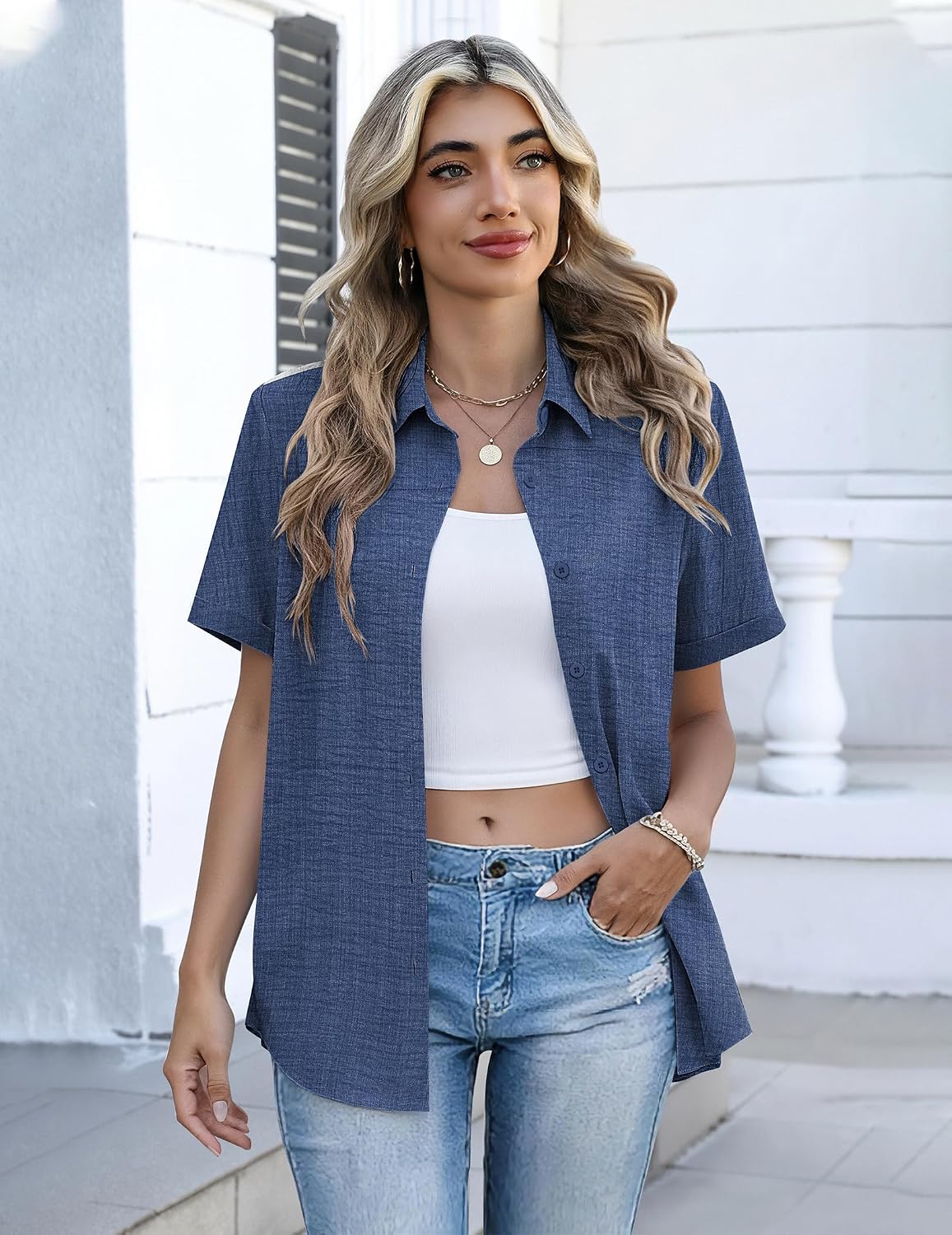 Zeagoo Button Down Shirts