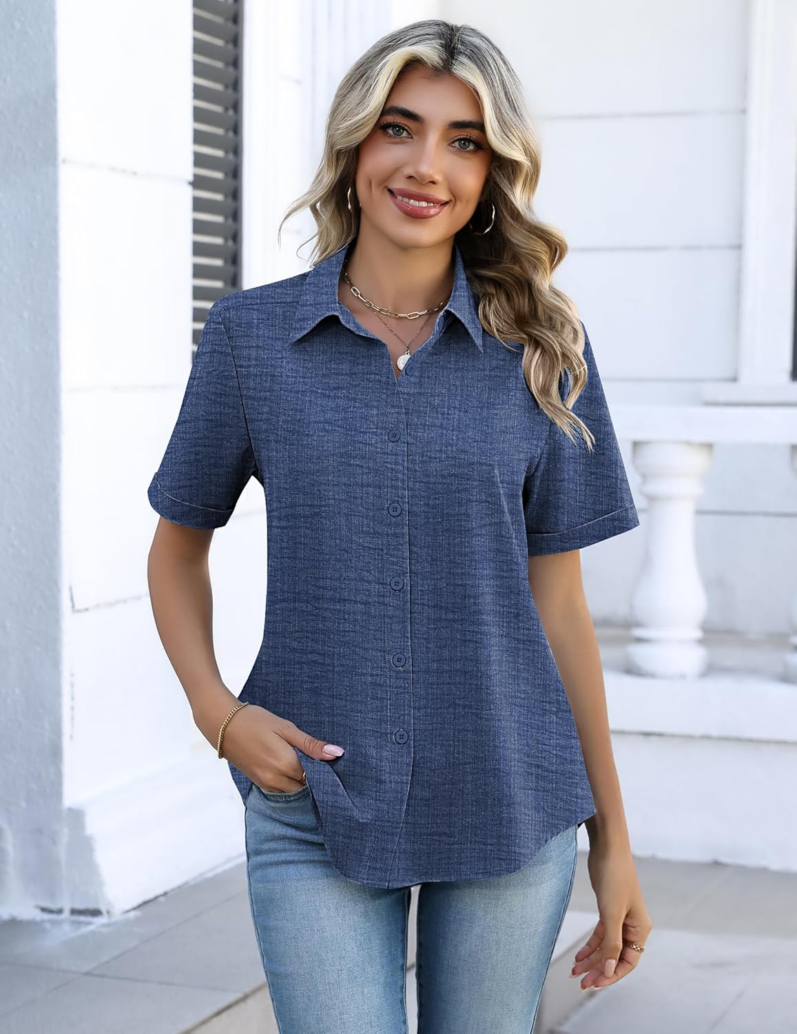 Zeagoo Button Down Shirts