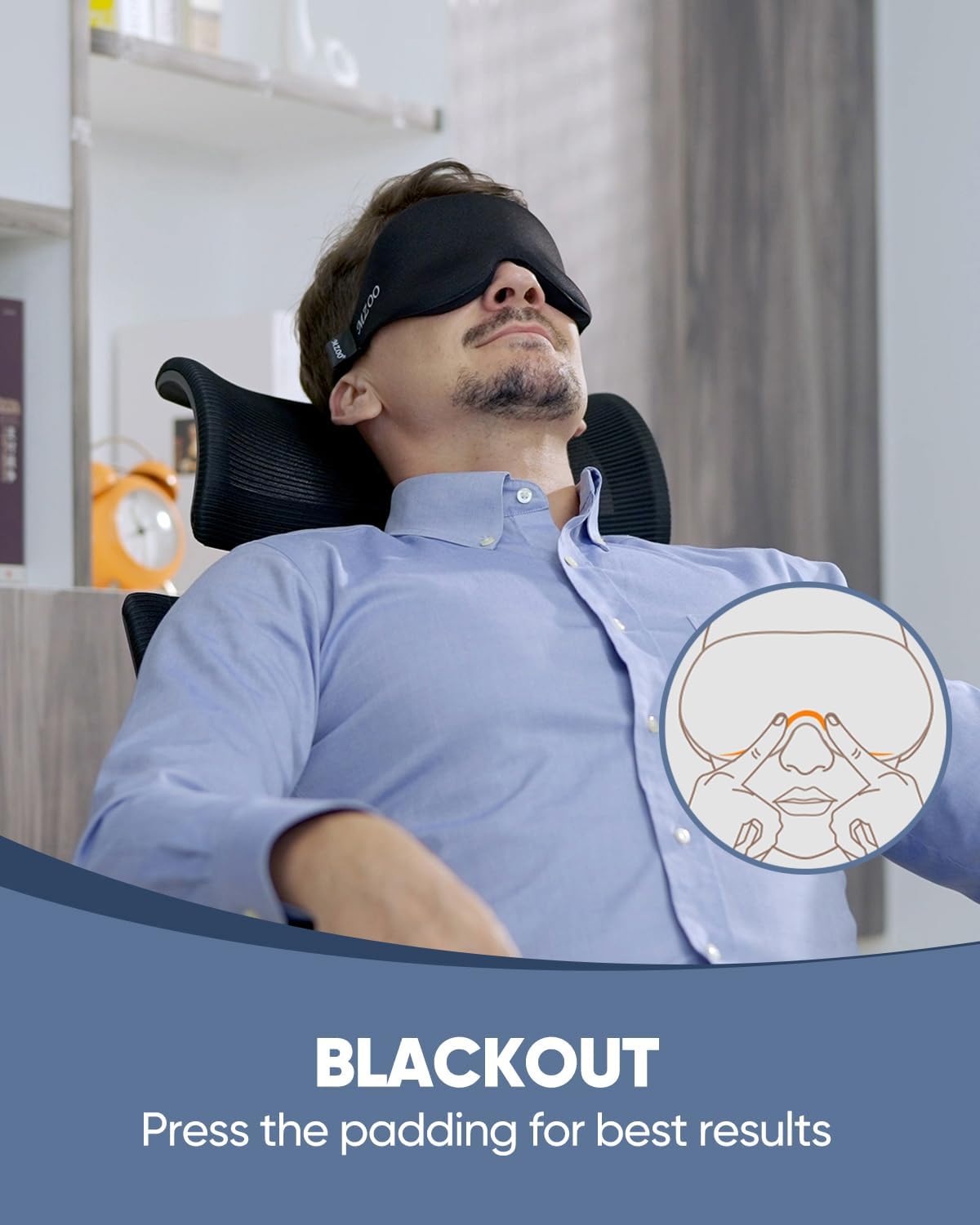 MZOO Luxury Sleep Eye Mask
