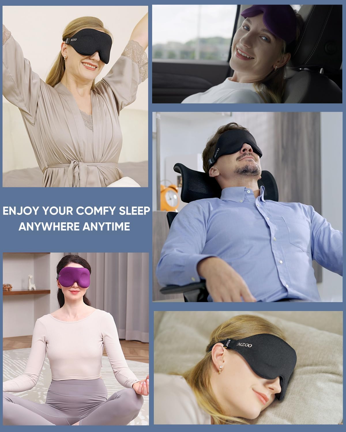 MZOO Luxury Sleep Eye Mask