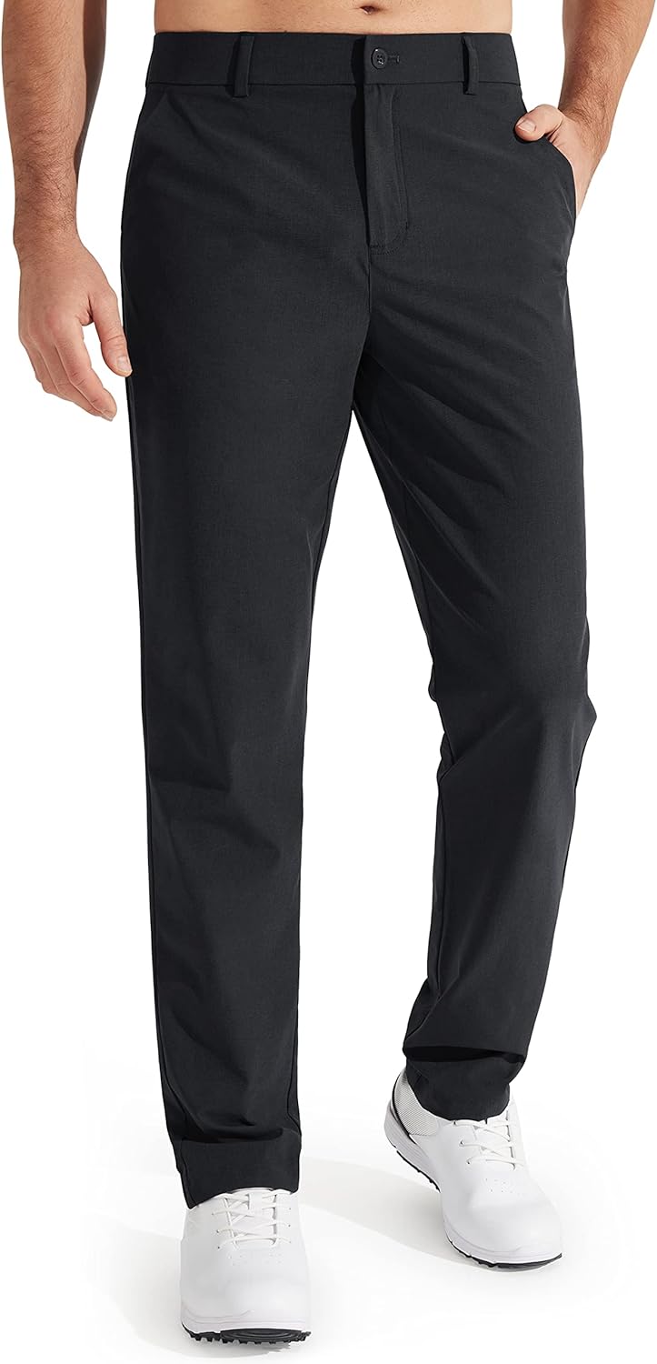 Libin Mens Golf Pants Stretch